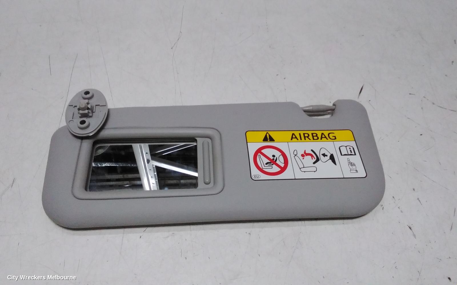 TOYOTA YARIS SUNVISOR, NCP13#, LH SIDE, 08/2011 - 01/2020 - Image 2