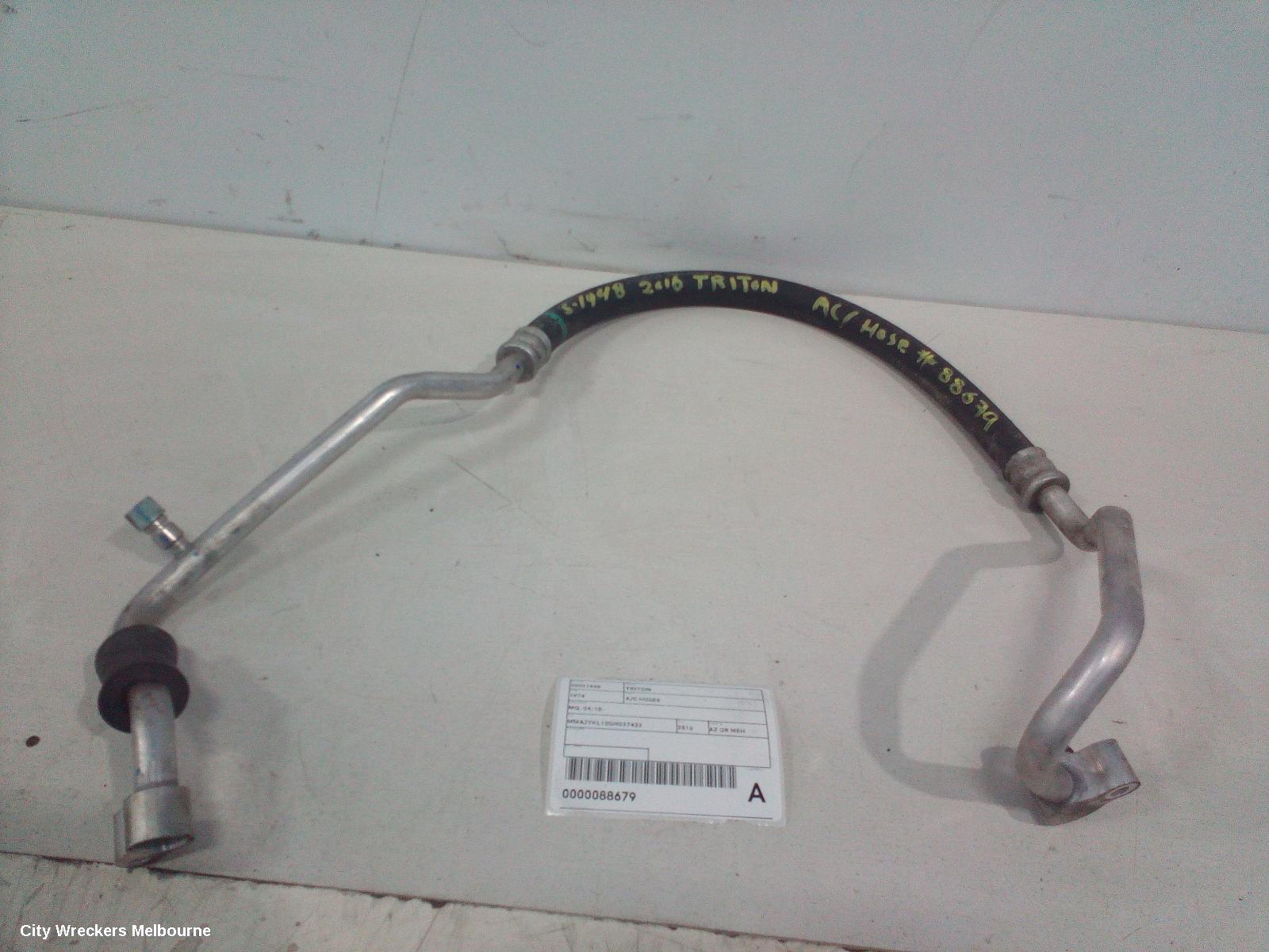 MITSUBISHI TRITON A/C HOSES, DIESEL, 2.4, 4N15, EVAPORATOR TO CONDENSER, MQ-MR, 03/2015 ONWARDS - Image 2