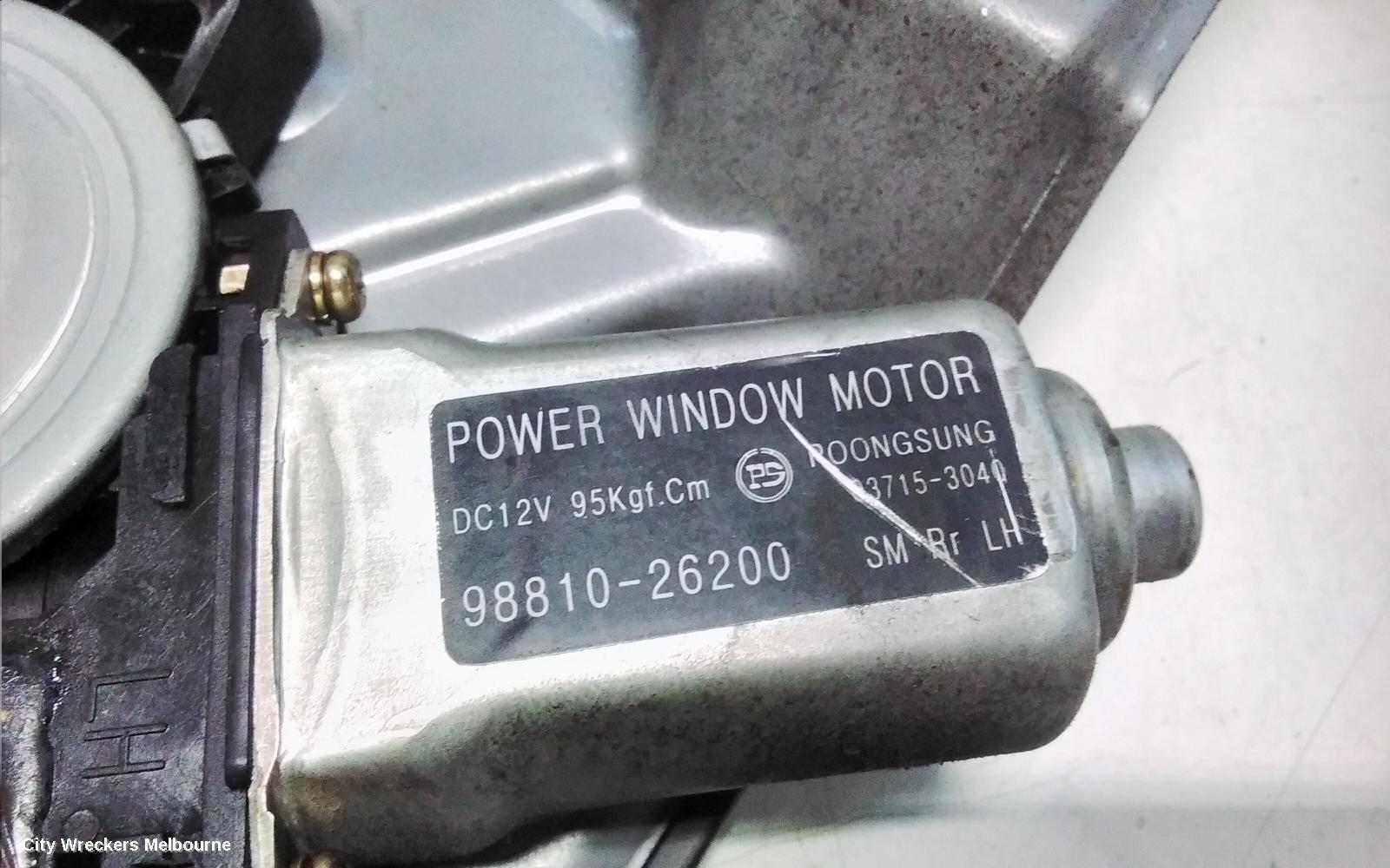 HYUNDAI SANTA FE LEFT REAR WND REG/MOTOR, SM, POWER, 11/2000 - 11/2005 - Image 3