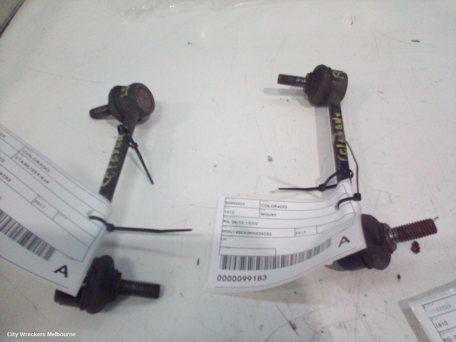 HOLDEN COLORADO MOUNT, RG, 06/2012 - 12/2020 - Image 3