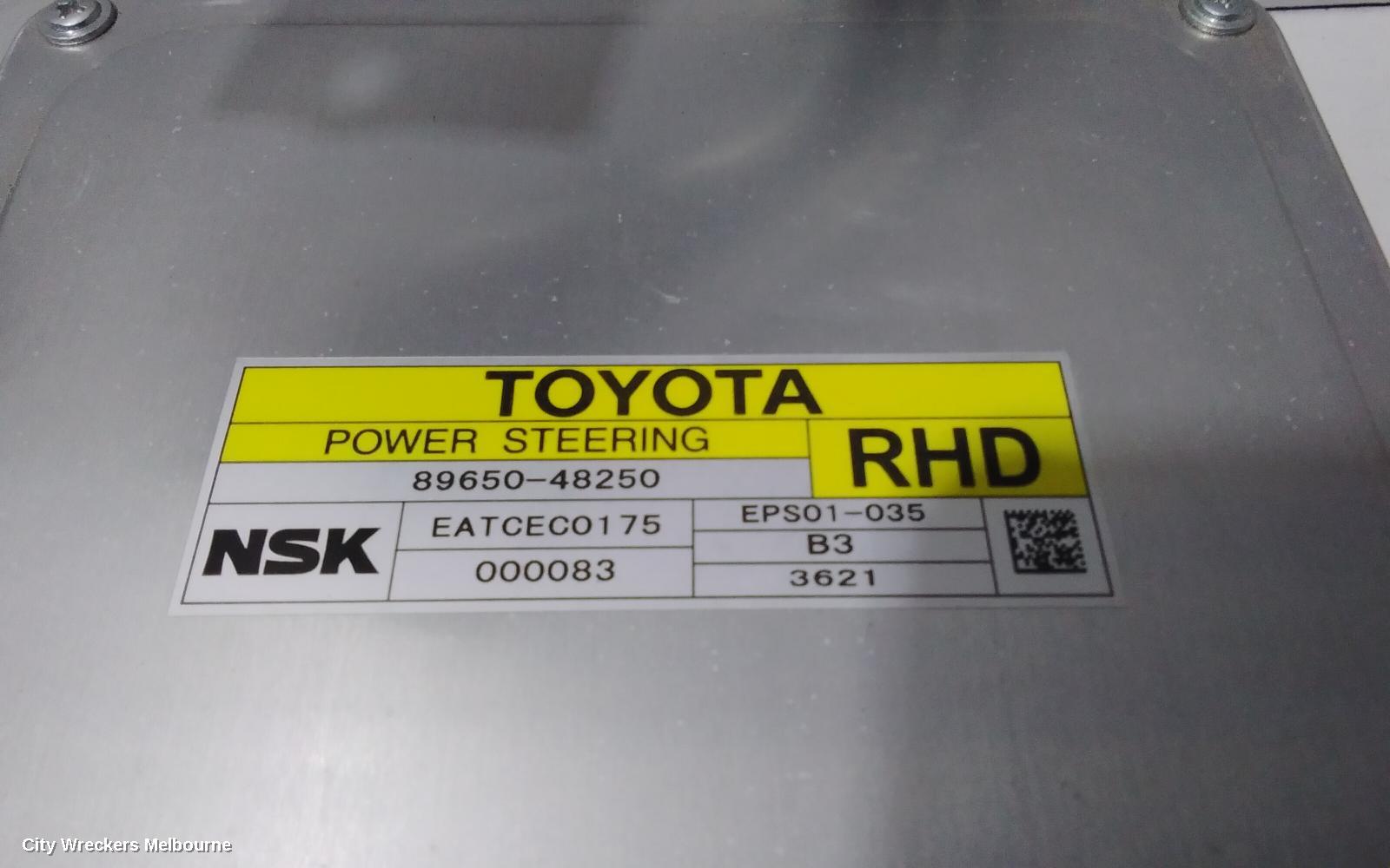 TOYOTA KLUGER ECU, POWER STEERING ECU, GSU40-GSU45, 05/2007 - 02/2014 - Image 3