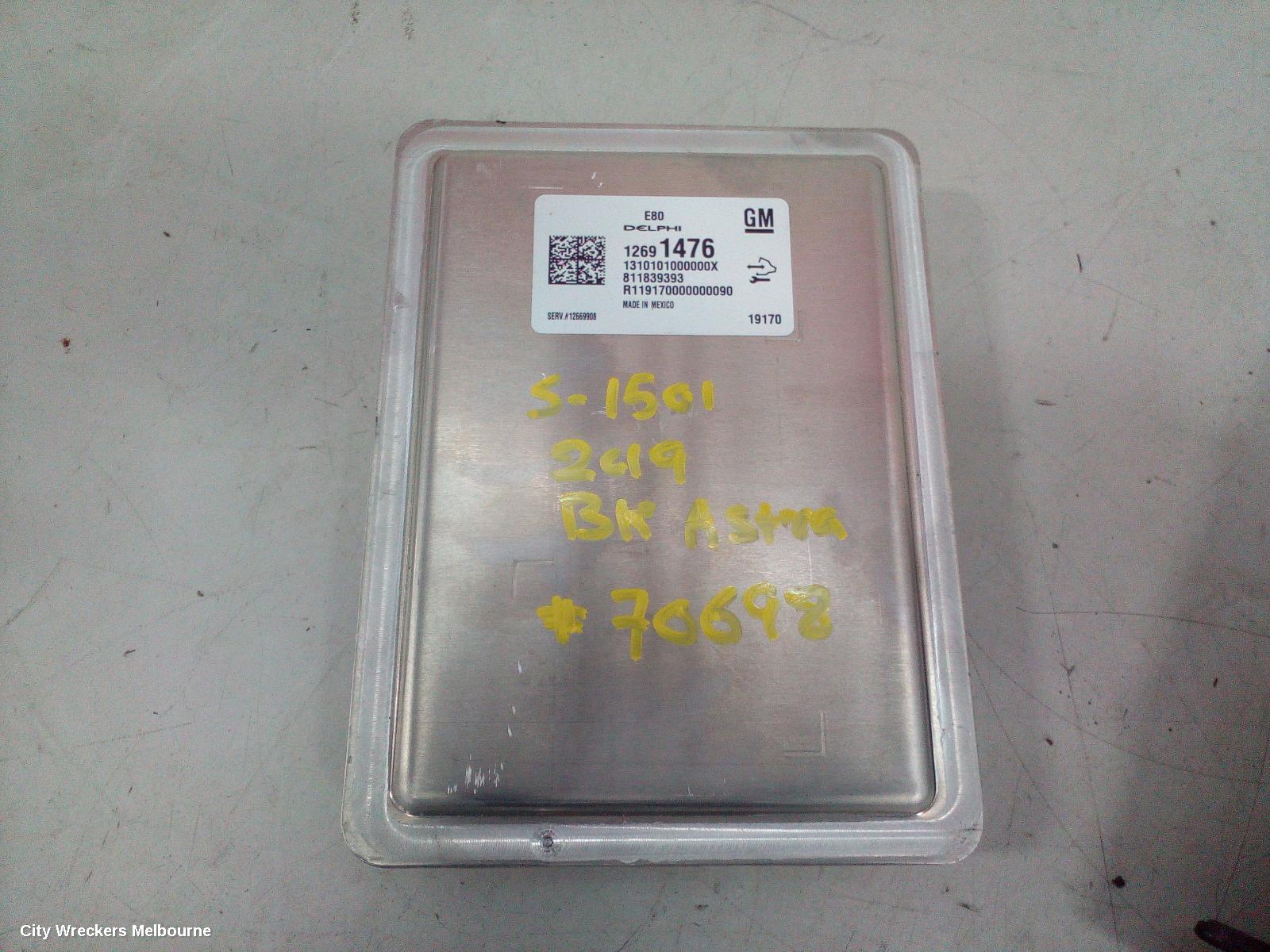 HOLDEN ASTRA ECU, ENGINE ECU, 1.6, PETROL, ECU ONLY, BK, 09/2016 ONWARDS - Image 2