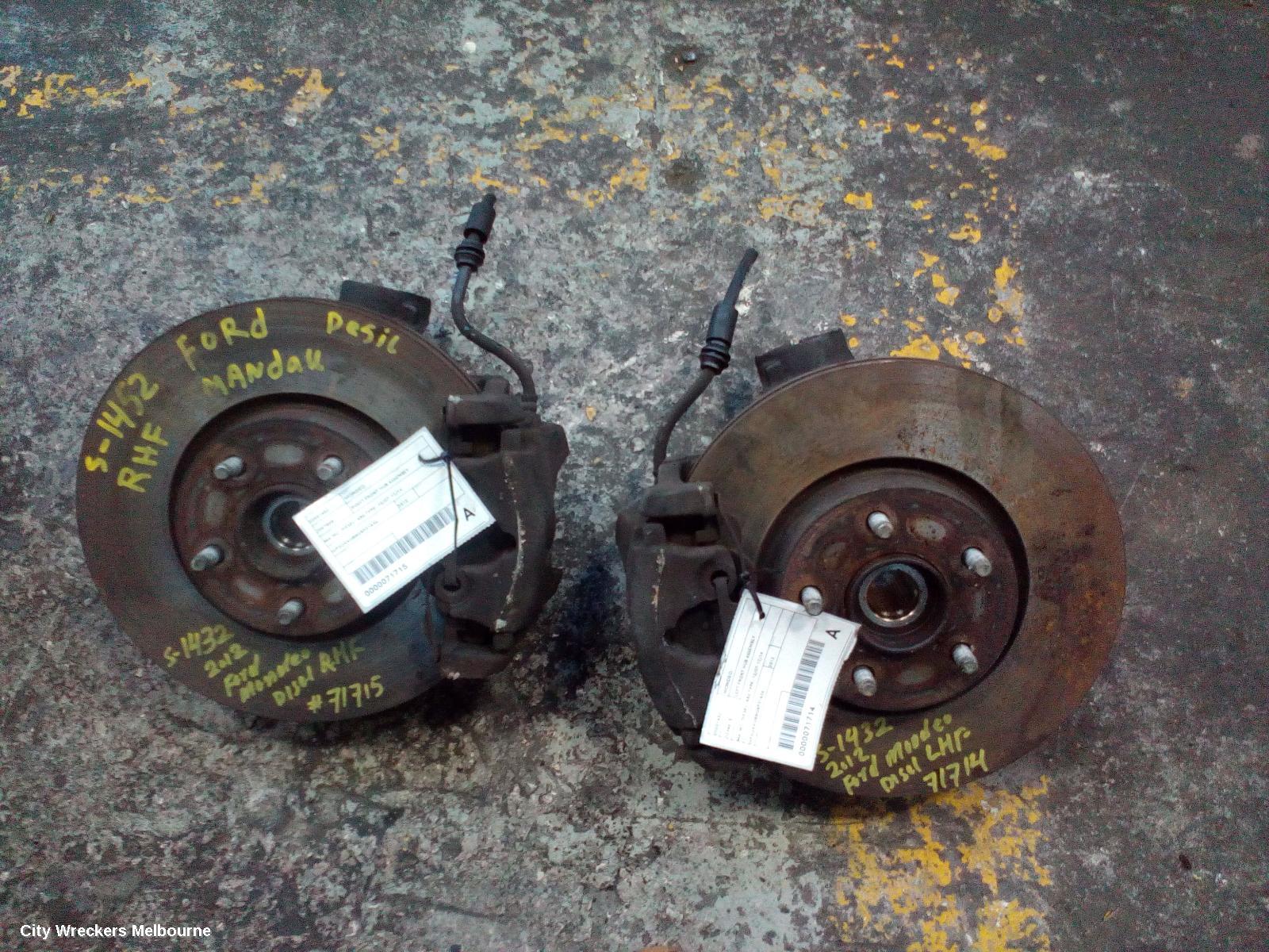 FORD MONDEO LEFT FRONT HUB ASSEMBLY, MA-MC, DIESEL, ABS TYPE, 10/2007 - 12/2014 - Image 2