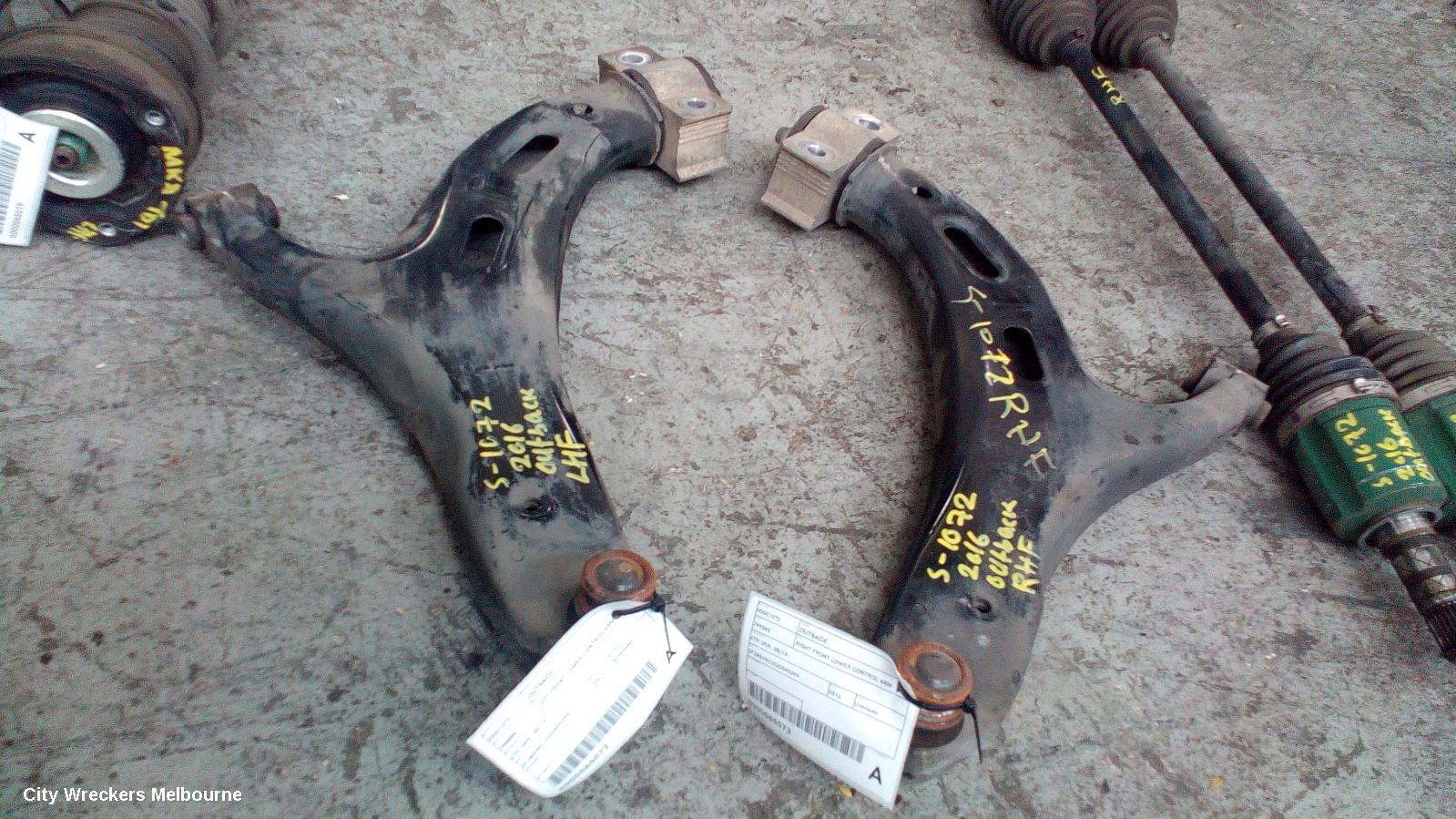 SUBARU OUTBACK LEFT FRONT LOWER CONTROL ARM, 6TH GEN, 08/2014 ONWARDS - Image 2