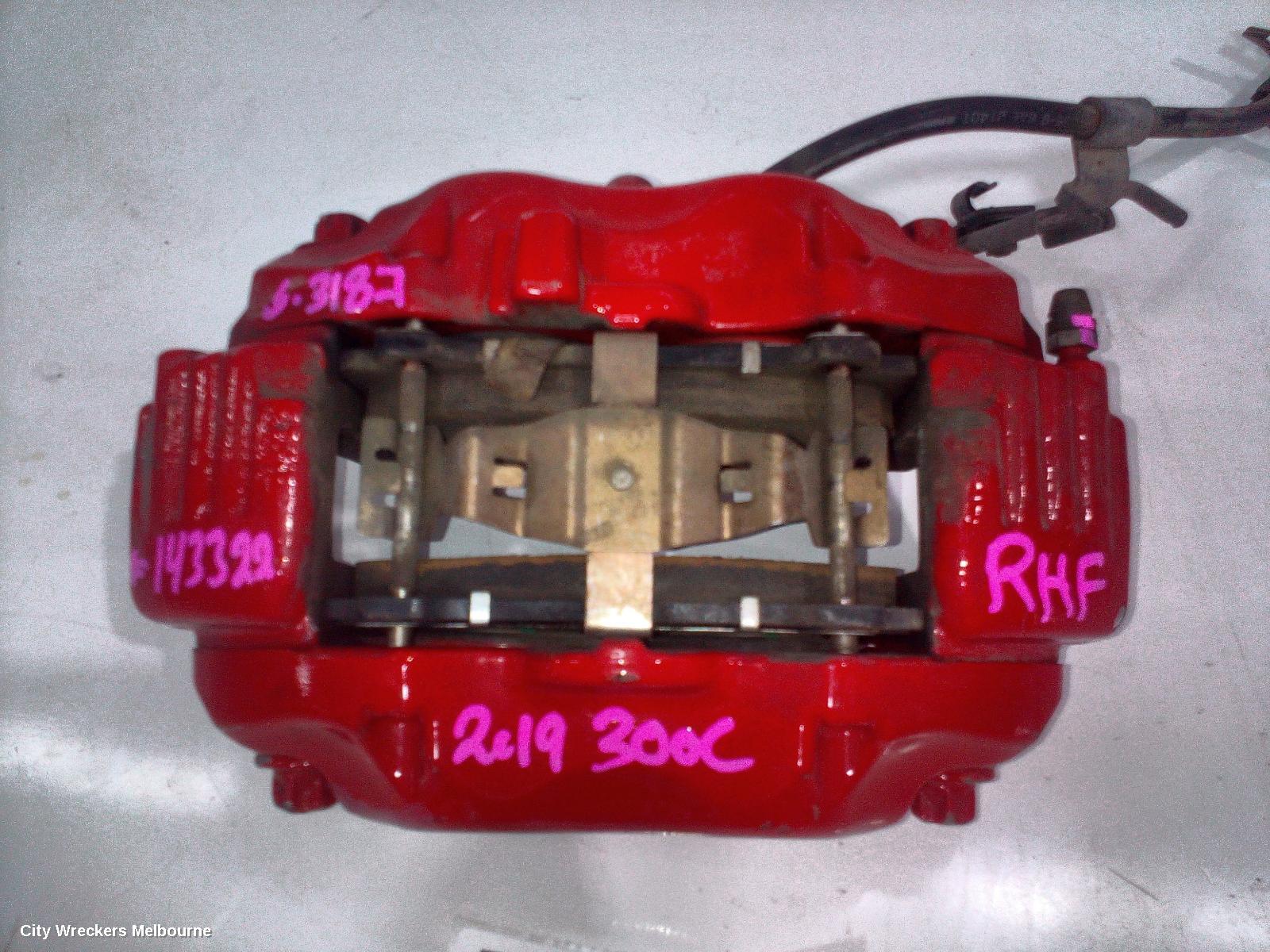 CHRYSLER 300C CALIPER, LX, RH FRONT, RED, 360MM ROTOR, BREMBO, 12/2011 - 12/2021 - Image 2