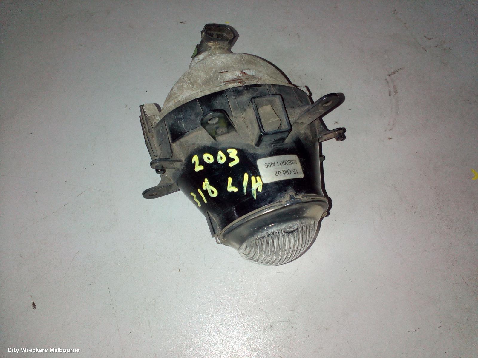BMW 3 SERIES LEFT INDICATOR/FOG/SIDE, BUMPER FOGLAMP, E46, COUPE/CABRIO, STANDARD, ROUND TYPE, 03/2003 - 07/2006 - Image 1