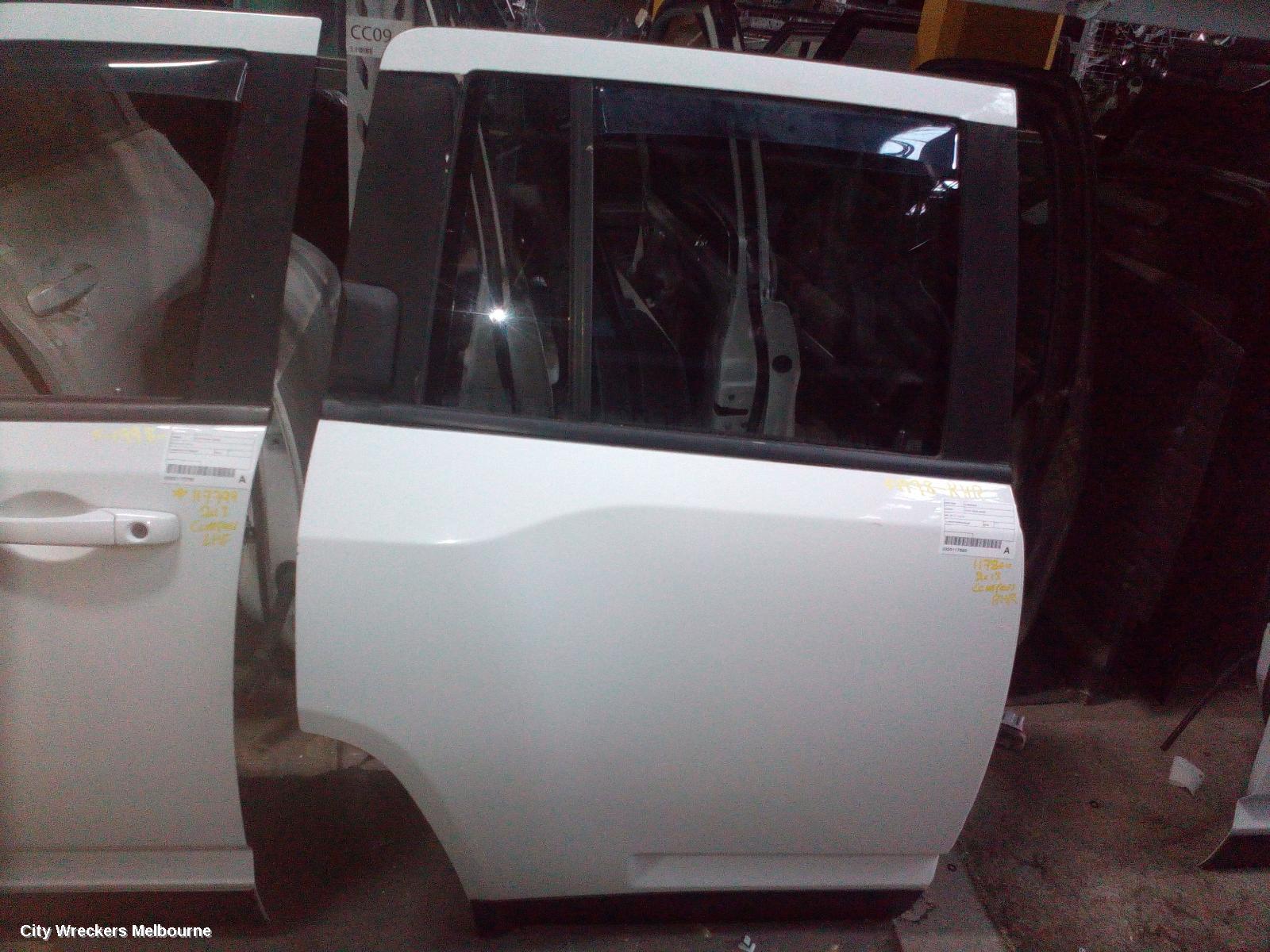 JEEP COMPASS RIGHT REAR DOOR, MK, 07/2011 - 12/2016 - Image 1