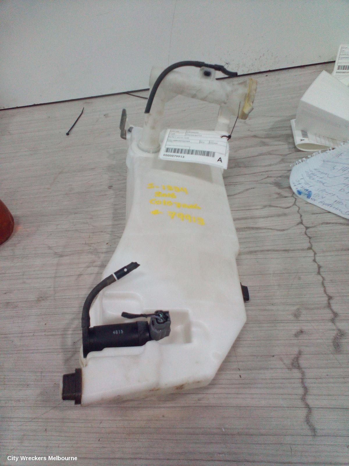 HOLDEN COLORADO WASHER BOTTLE, RG/RG 7, 01/2012 - 12/2020 - Image 1