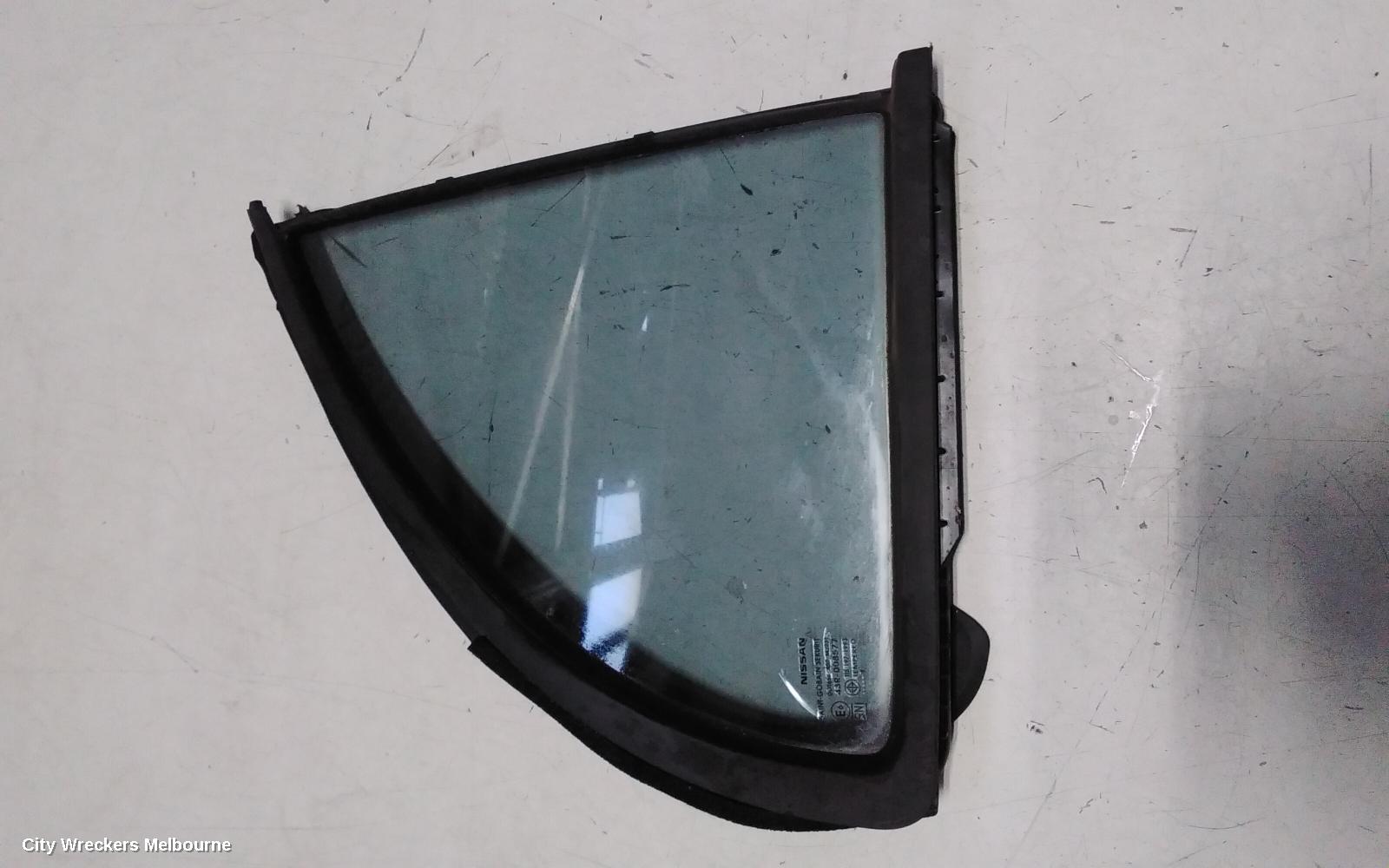 NISSAN MICRA RIGHT REAR 1/4 DOOR GLASS, K13, 11/2010 - 12/2016 - Image 2