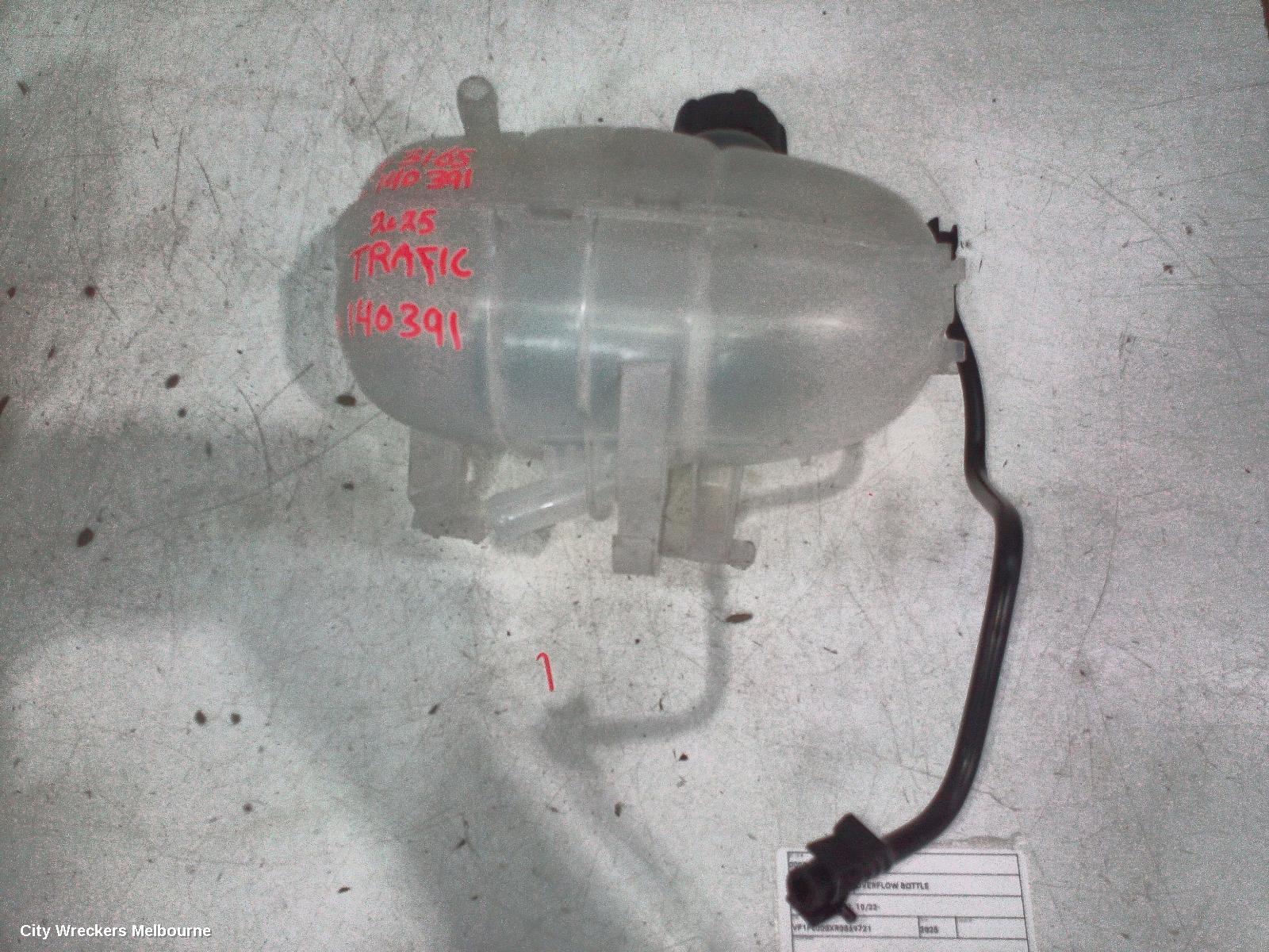RENAULT TRAFIC OVERFLOW BOTTLE, X82, DIESEL, 2.0, 10/2022 ONWARDS - Image 2