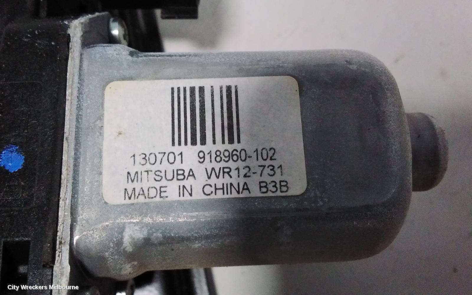 FORD FOCUS LEFT REAR WND REG/MOTOR, LW, VIN MPB, 06/2012 - 08/2015 - Image 2