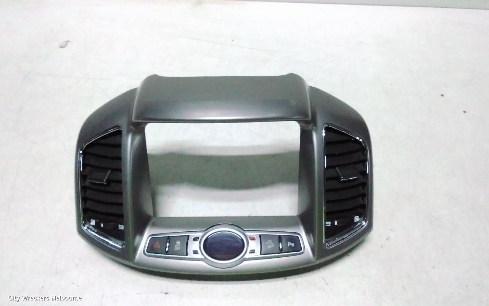 HOLDEN CAPTIVA RADIO/CD/DVD/SAT/TV, DISPLAY UNIT SURROUND ONLY, SAT NAV TYPE, CG, 01/2011 - 09/2015 - Image 2