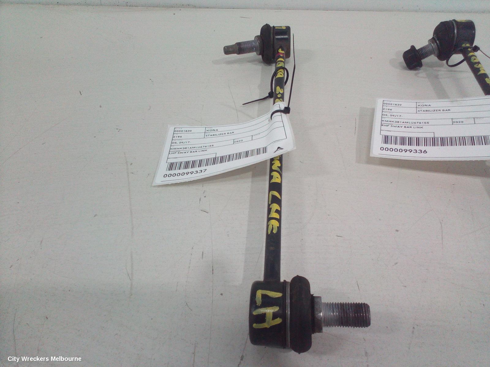 HYUNDAI KONA STABILISER BAR, OS, 09/2017 - 07/2023 - Image 2