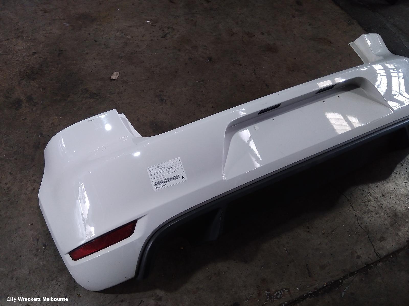 VOLKSWAGEN GOLF REAR BUMPER, GEN 6, HATCH, GTI, NON PARK SENSOR TYPE, 10/2009 - 12/2012 - Image 2