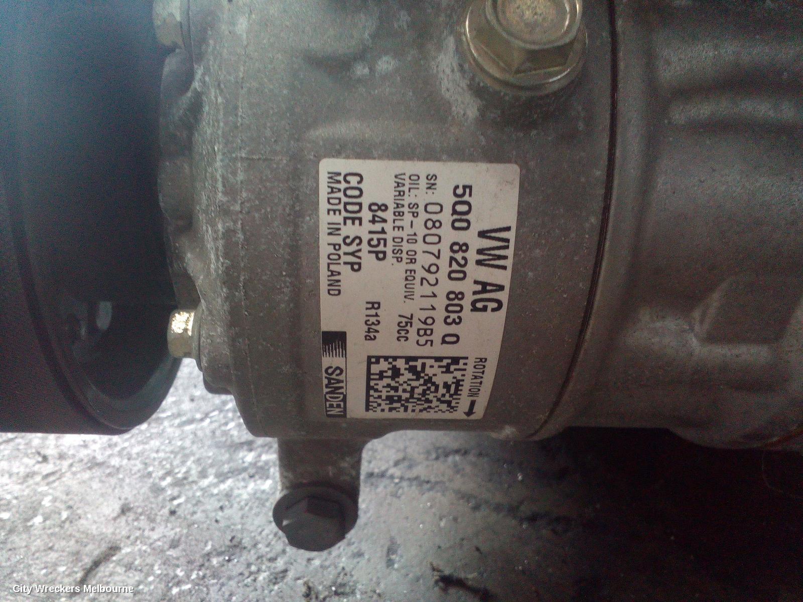 VOLKSWAGEN T-CROSS A/C COMPRESSOR, PETROL, 1.0, TURBO, DKJA CODE, C1, 01/2020 ONWARDS - Image 1