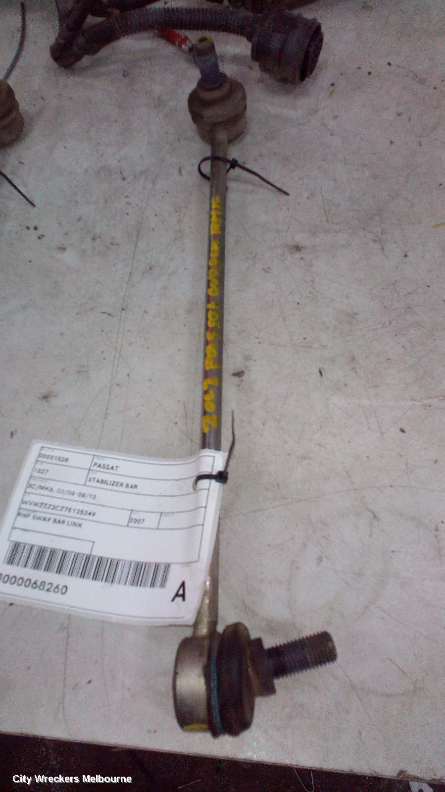 VOLKSWAGEN PASSAT STABILISER BAR, 3C/MK6, 03/2006 - 06/2012 - Image 1