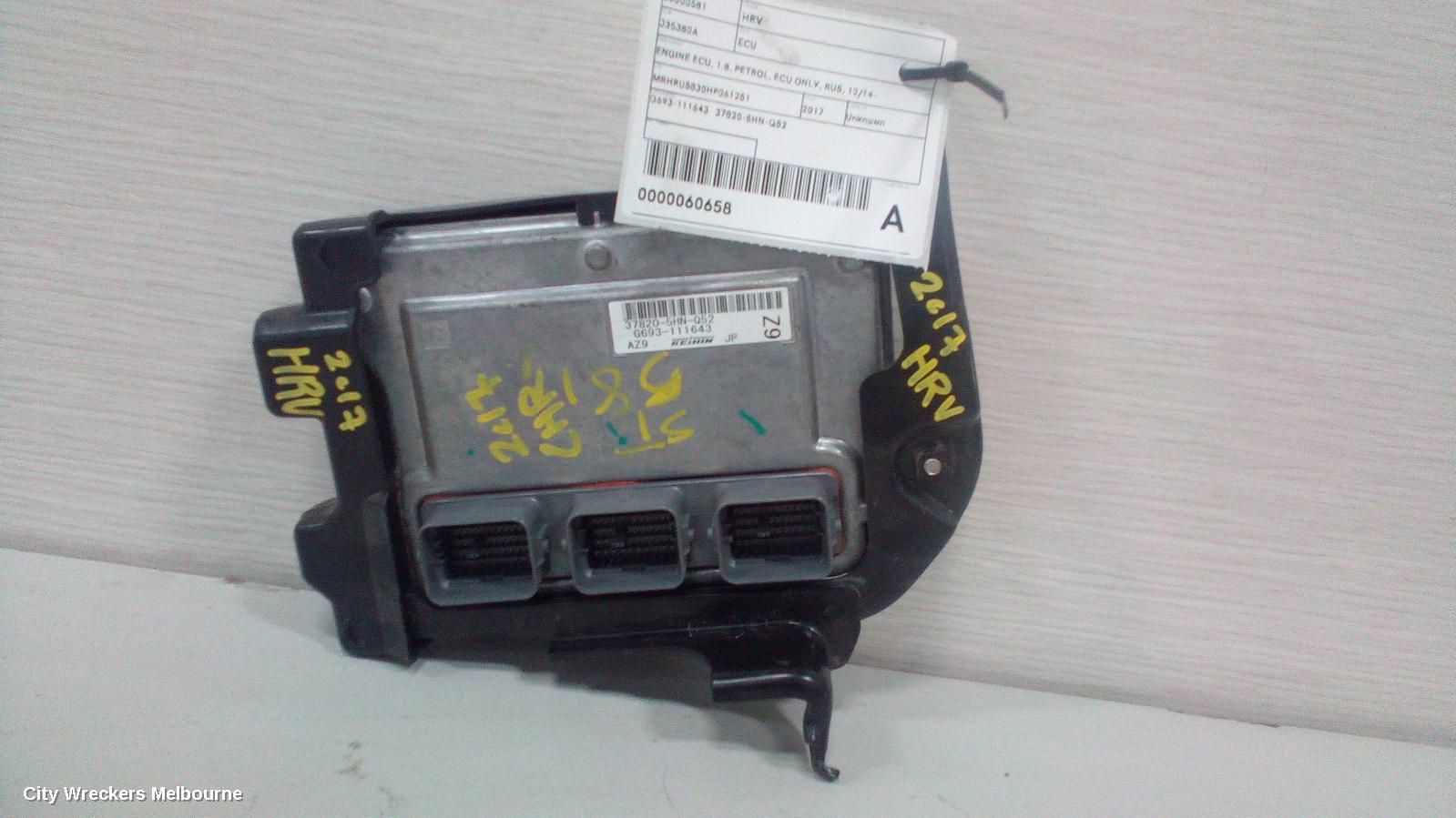 HONDA HRV ECU, ENGINE ECU, 1.8, PETROL, ECU ONLY, RU5, 12/2014 ONWARDS - Image 3