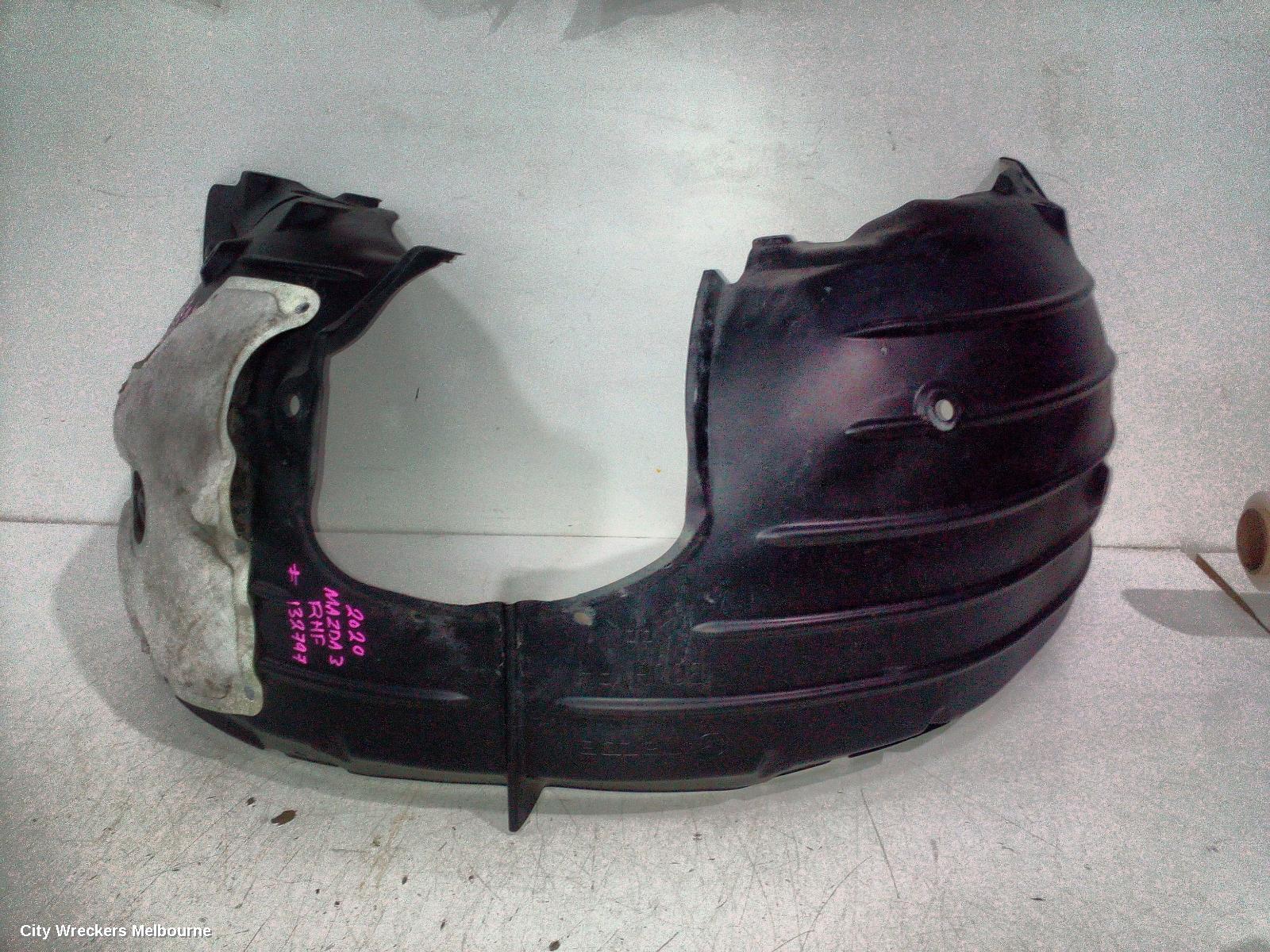 MAZDA 3 RIGHT GUARD LINER, BP, FRONT, SEDAN, 03/2019 ONWARDS - Image 1