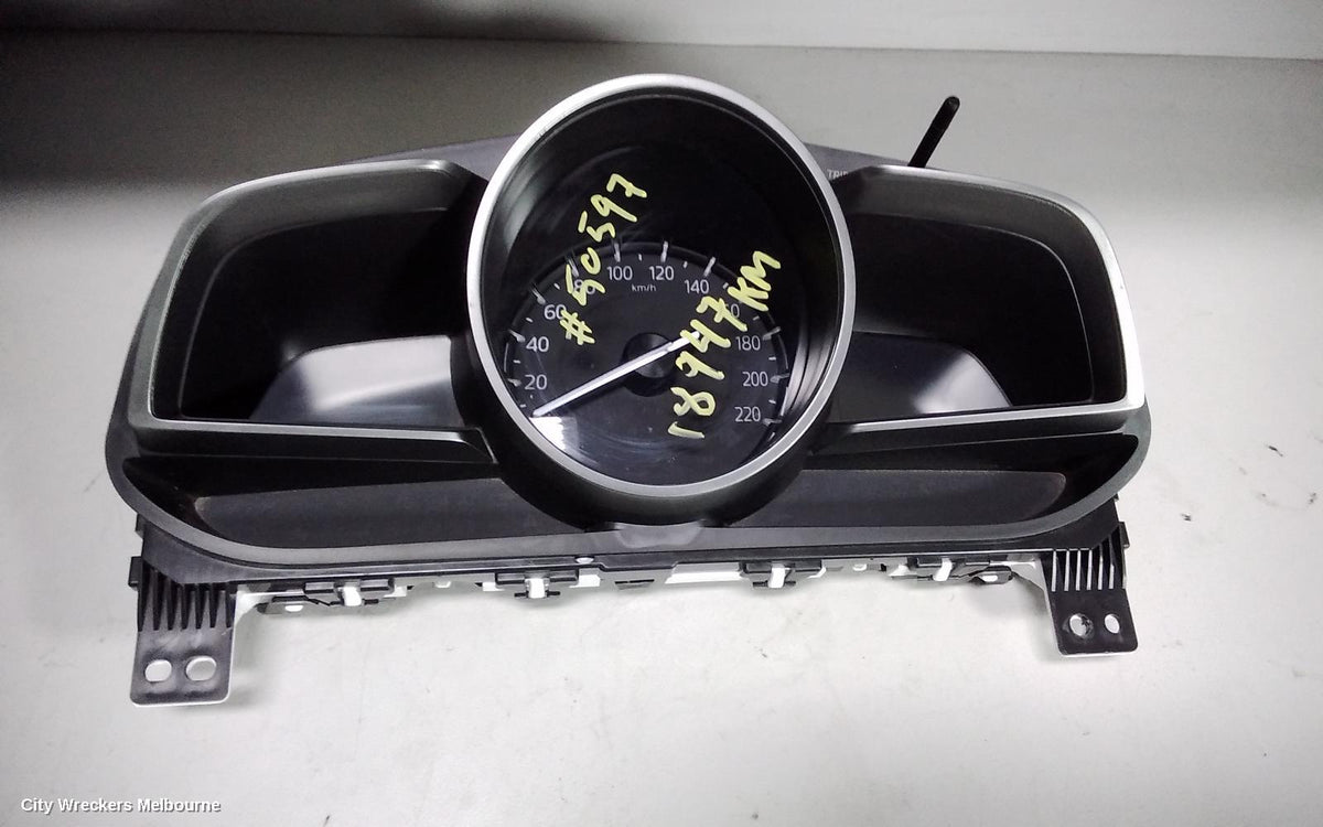 MAZDA CX3 INSTRUMENT CLUSTER, INSTRUMENT CLUSTER, PETROL, AUTO T/M, NEO SPORT/MAXX SPORT, DK, 06/2018 ONWARDS - Image 1