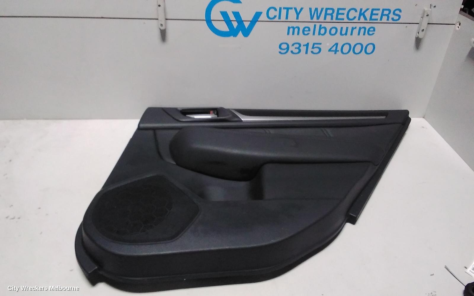 SUBARU LIBERTY DOOR TRIM, RH REAR, 6TH GEN, LEATHER, 08/2014 ONWARDS - Image 3
