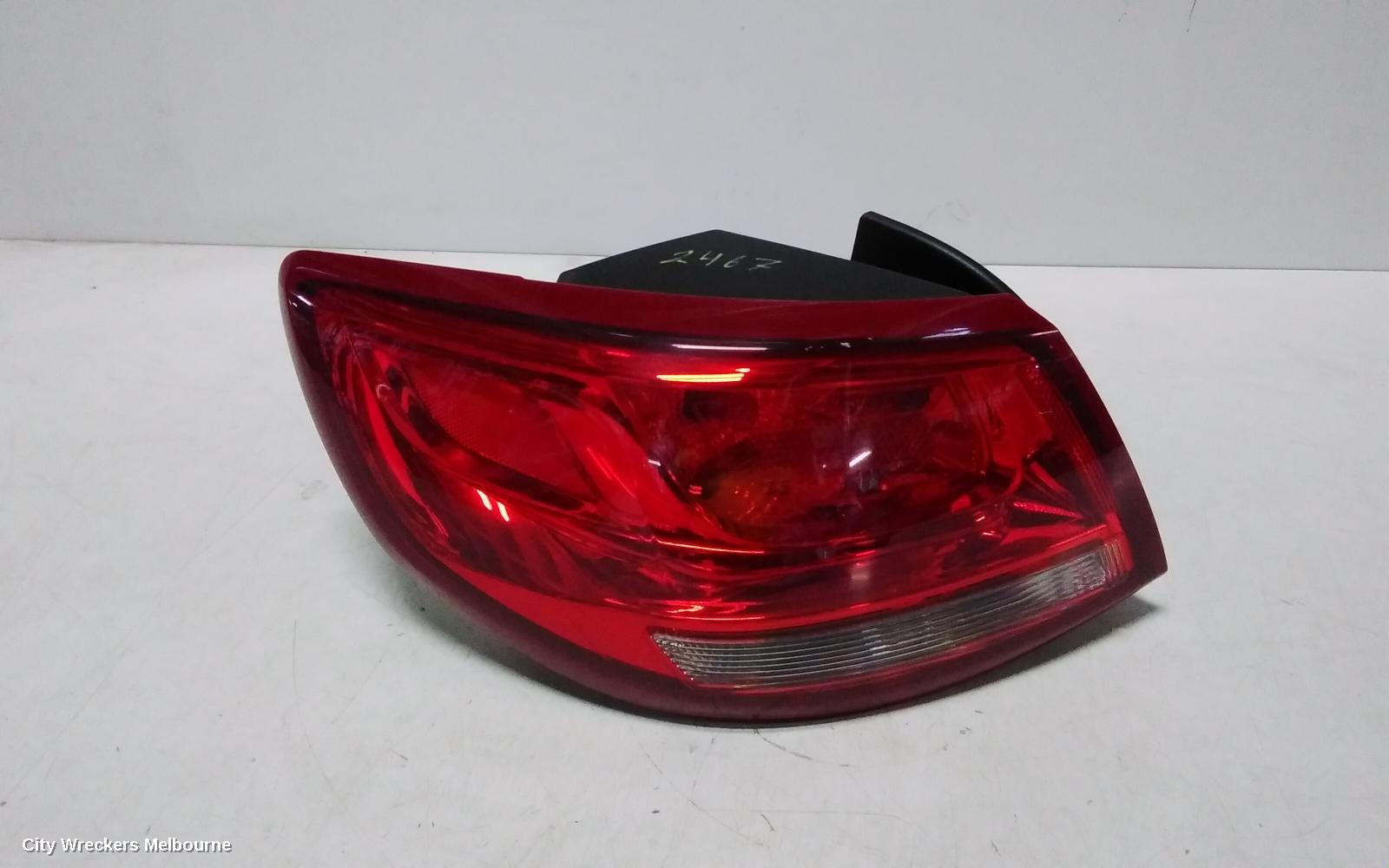 HOLDEN COMMODORE LEFT TAILLIGHT, VF, SEDAN, TINTED TYPE, SS-V/CALAIS/CALAIS-V, 05/2013 - 09/2015 - Image 1