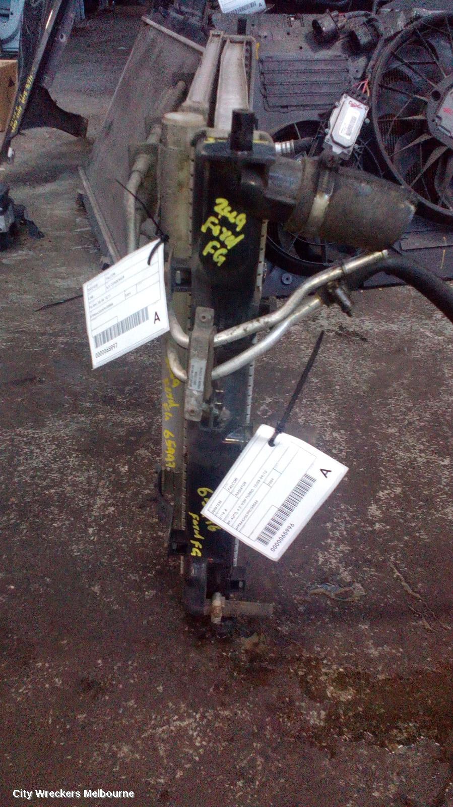 FORD FALCON RADIATOR, BF, AUTO, 4.0, NON TURBO, 10/2005 - 09/2010 - Image 2