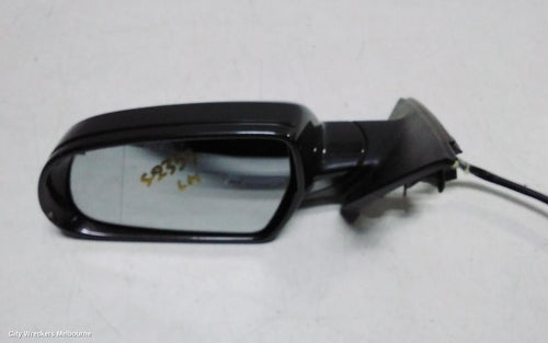 AUDI A4 LEFT DOOR MIRROR, B8 8K, A4/S4, MANUAL FOLD, NO LANE CHANGE ASSIST TYPE, 2 PLUG (6/2 WIRE), 05/2009 - 01/2016 - Image 1