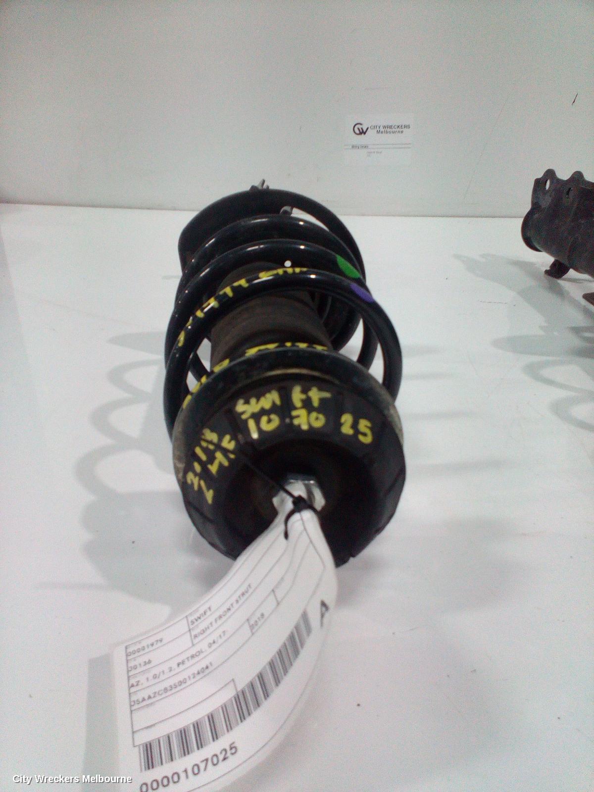 SUZUKI SWIFT RIGHT FRONT STRUT, AZ, 1.0/1.2, PETROL, 04/2017 ONWARDS - Image 2