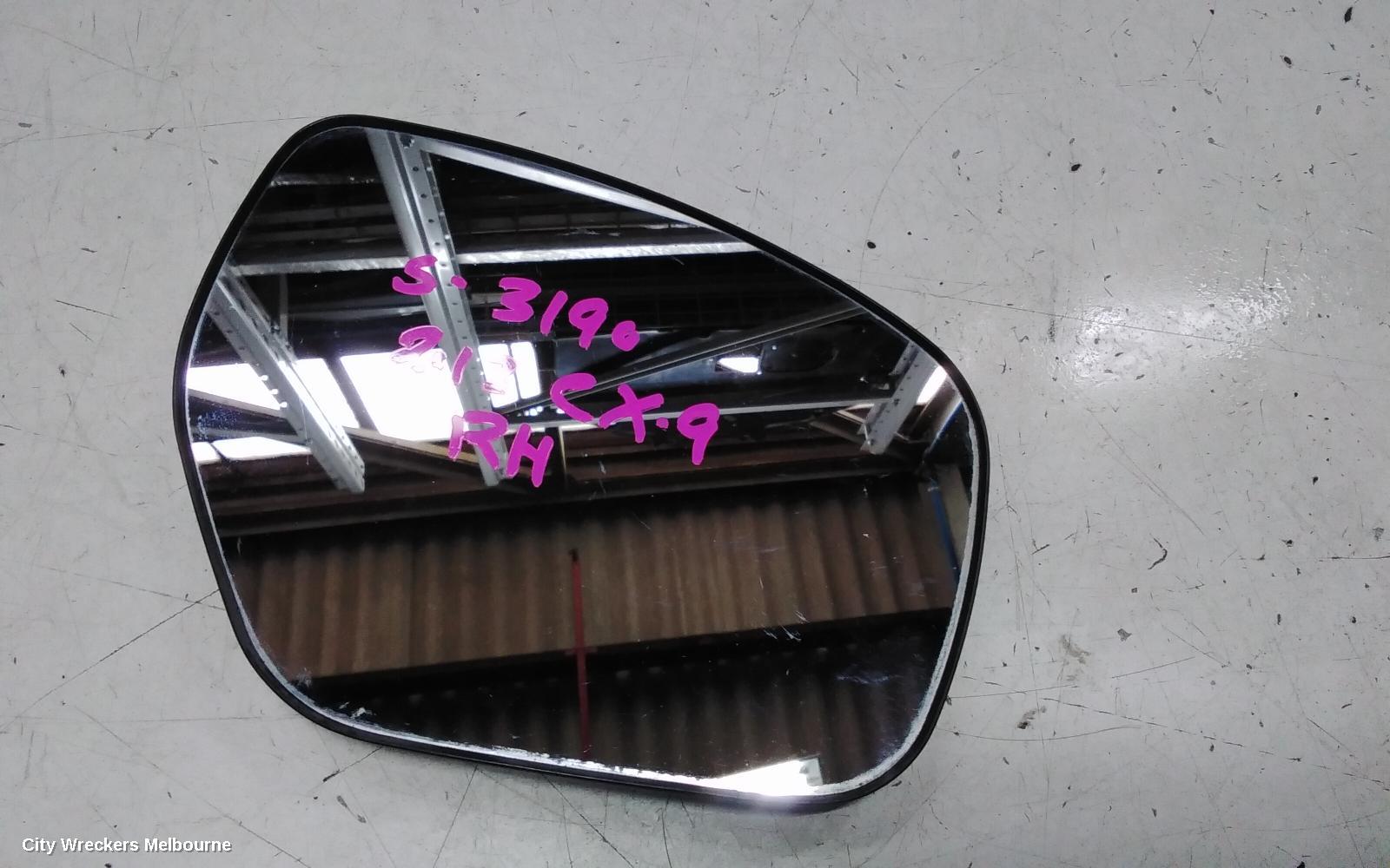 MAZDA CX9 RIGHT DOOR MIRROR, TB, NON BLINDSPOT, NON HEATED TYPE, 06/2009 - 12/2015 - Image 1