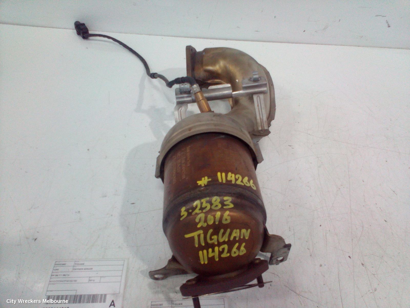 VOLKSWAGEN TIGUAN CATALYTIC CONVERTER, CATALYTIC CONVERTER, 1.4, PETROL, CAVD/CTHA/CAVA/CTHD CODE, 5N, 07/2011 - 08/2016 - Image 2