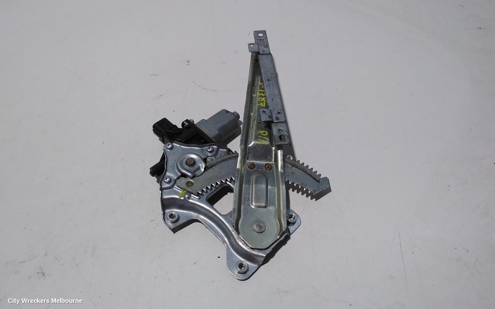 MITSUBISHI LANCER RIGHT REAR WND REG/MOTOR, CJ, SEDAN/HATCH, 02/2011 - 10/2015 - Image 3