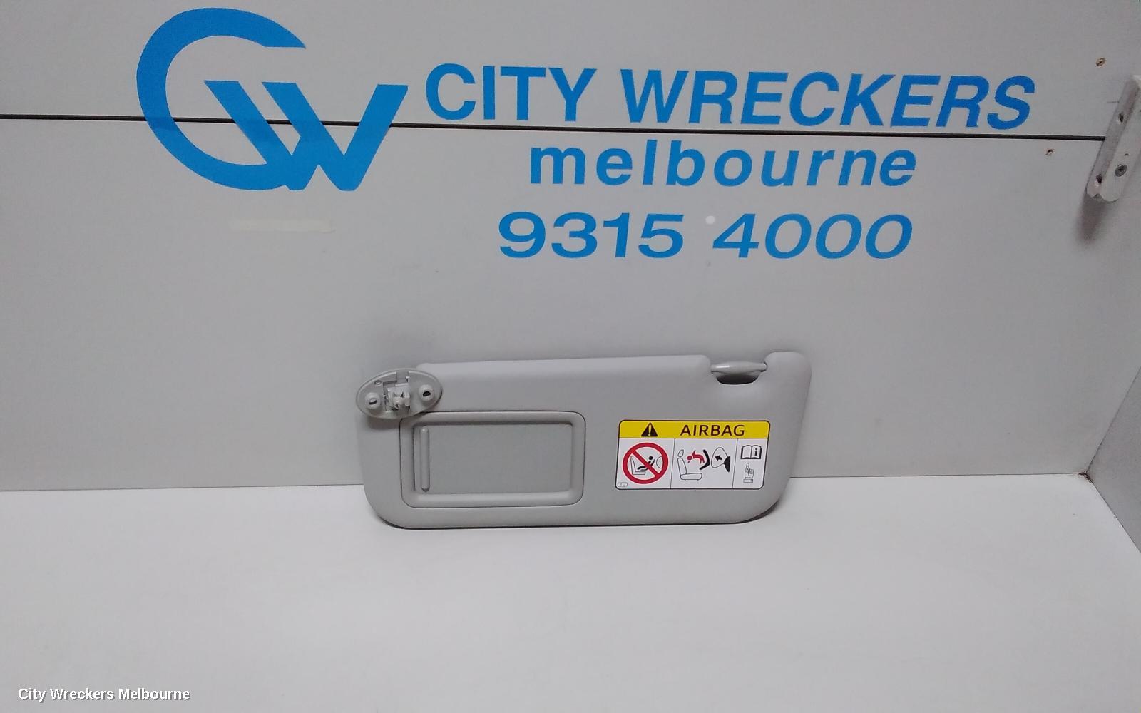 TOYOTA COROLLA SUNVISOR, ZRE182R, LH SIDE, 10/2012 - 06/2018 - Image 1