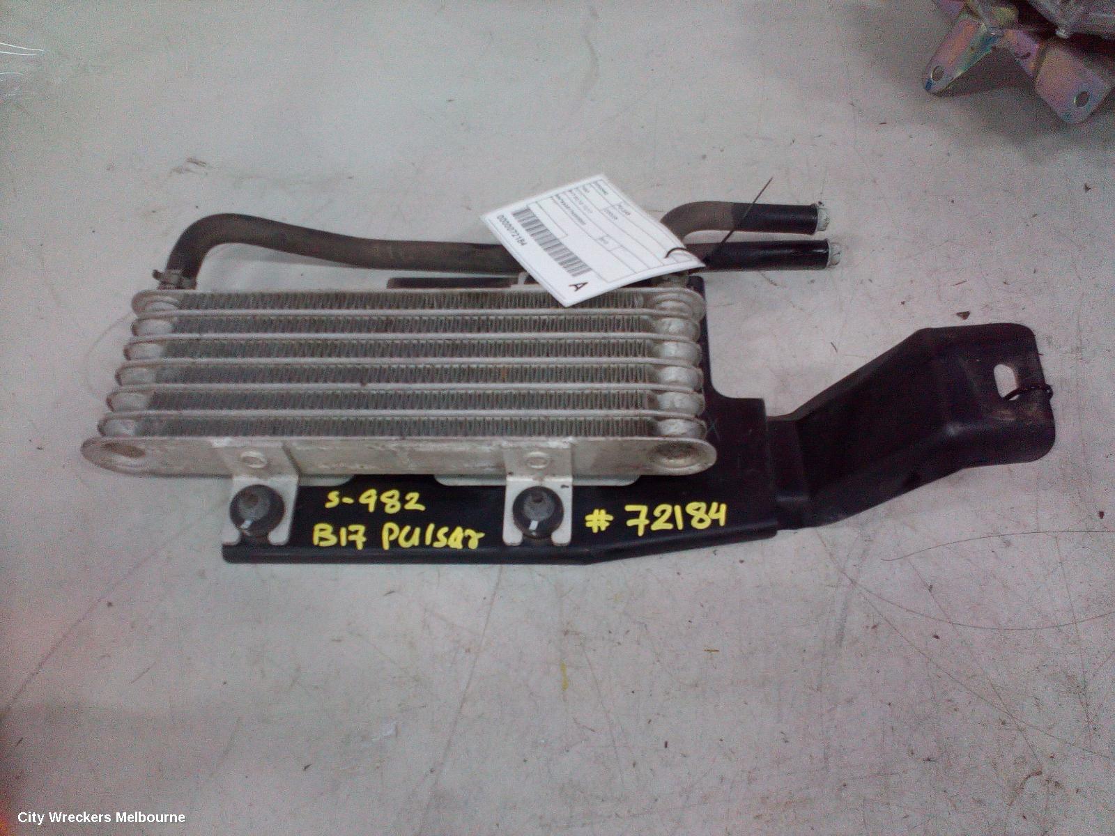 NISSAN PULSAR COOLER, TRANSMISSION OIL COOLER, PETROL, 1.8, MRA8DE, B17/C12, 12/2012 - 12/2017 - Image 1