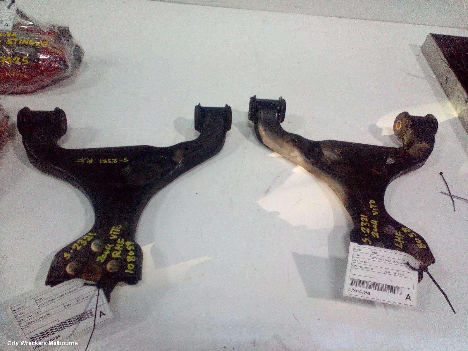 MERCEDES VITO RIGHT FRONT LOWER CONTROL ARM, 639, 04/2004 - 01/2011 - Image 3