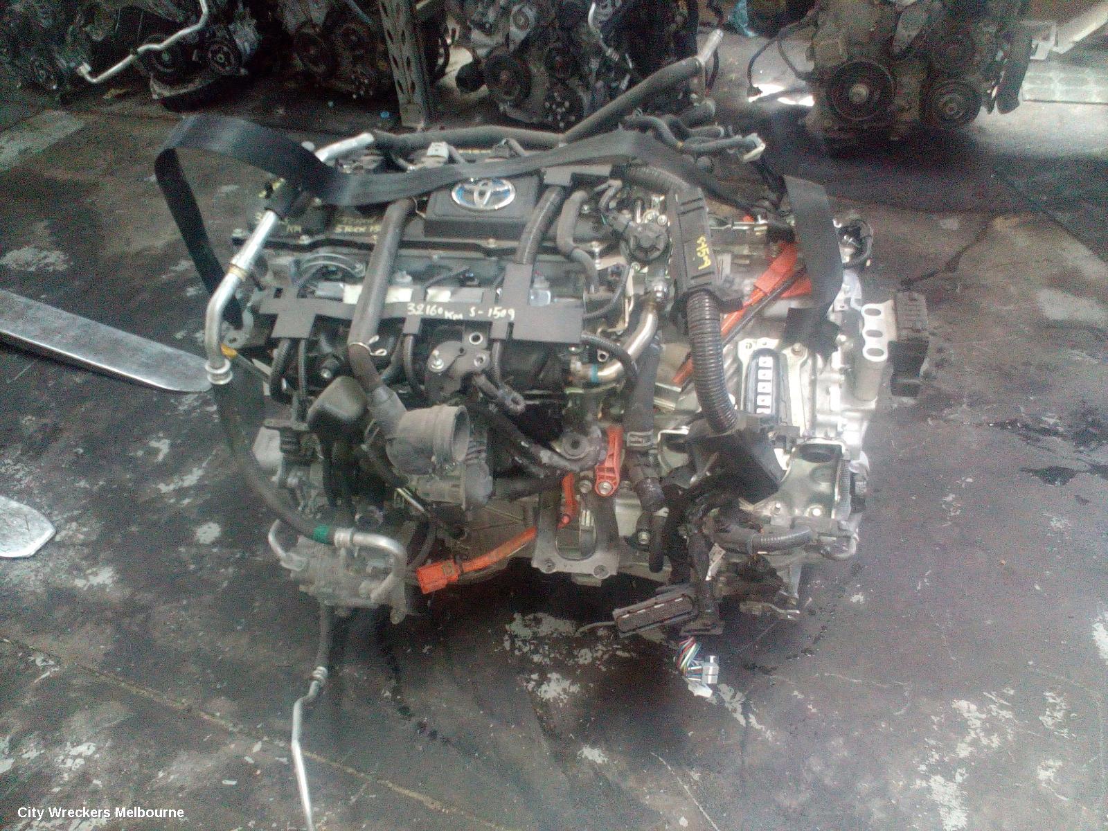 TOYOTA COROLLA TRANS/GEARBOX, AUTO, PETROL, 1.8, 2ZR-FXE, HYBRID, ZWE211R, 07/2018 ONWARDS - Image 2