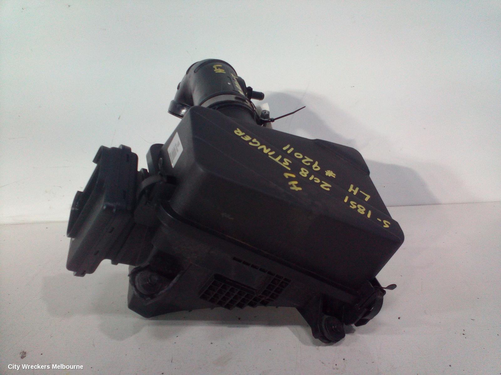 KIA STINGER AIR CLEANER/BOX, AIR CLEANER, CK, 3.3, PETROL, LH SIDE, 06/2017 ONWARDS - Image 1