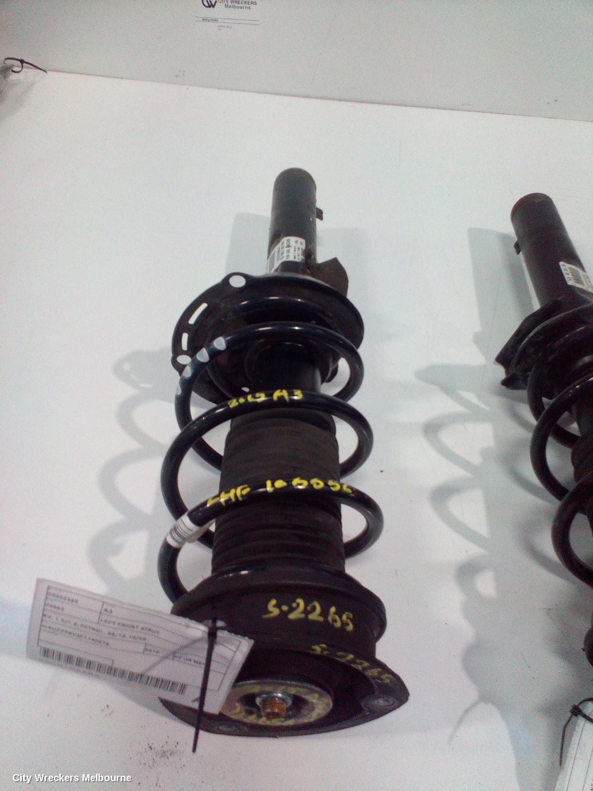 AUDI A3 LEFT FRONT STRUT, 8V, 1.0/1.4, PETROL, 05/2013 - 10/2020 - Image 2