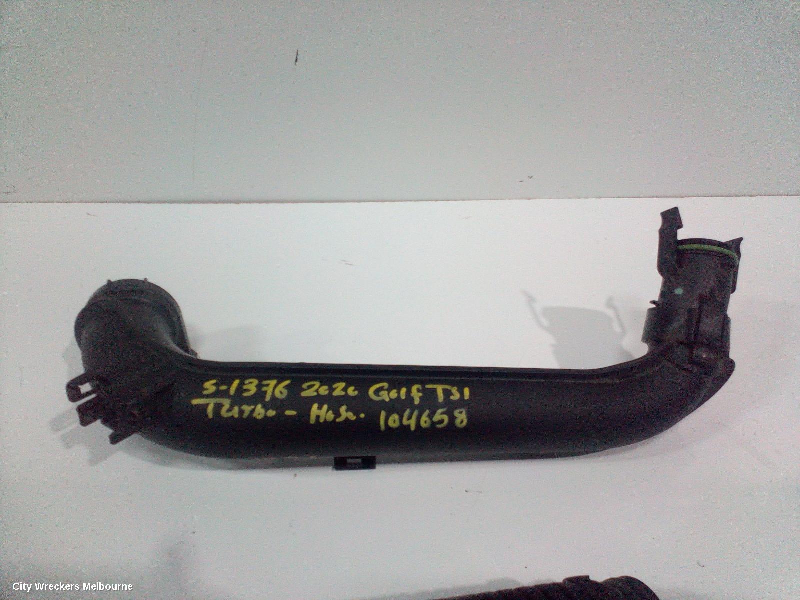 VOLKSWAGEN GOLF, GEN 7, 11/2012 - 08/2020, TURBO HOSE: 104658 - Image 2