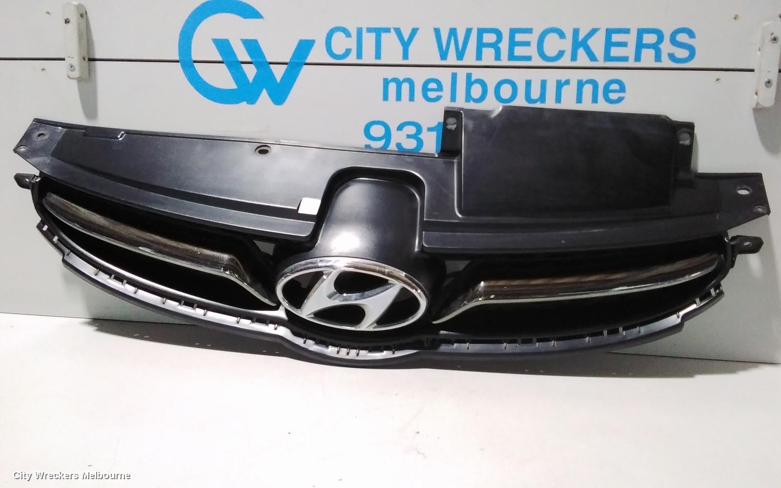 HYUNDAI ELANTRA GRILLE, RADIATOR GRILLE, MD, PREMIUM, BLACK/CHROME, 03/2011 - 09/2013 - Image 3
