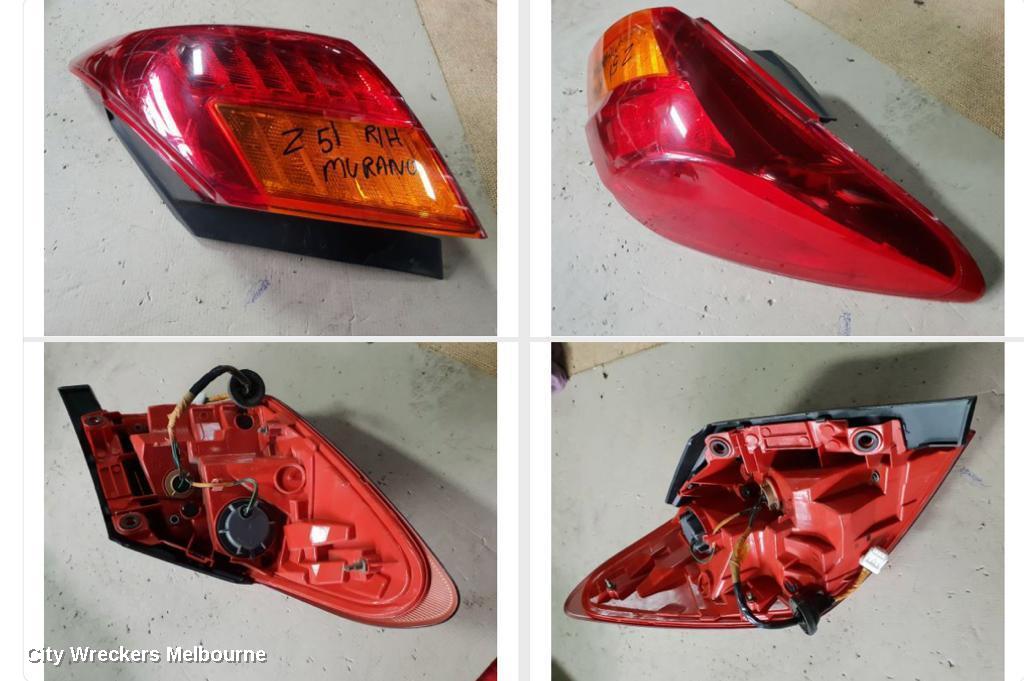 NISSAN MURANO RIGHT TAILLIGHT, Z51, 12/2008 - 08/2011 - Image 1