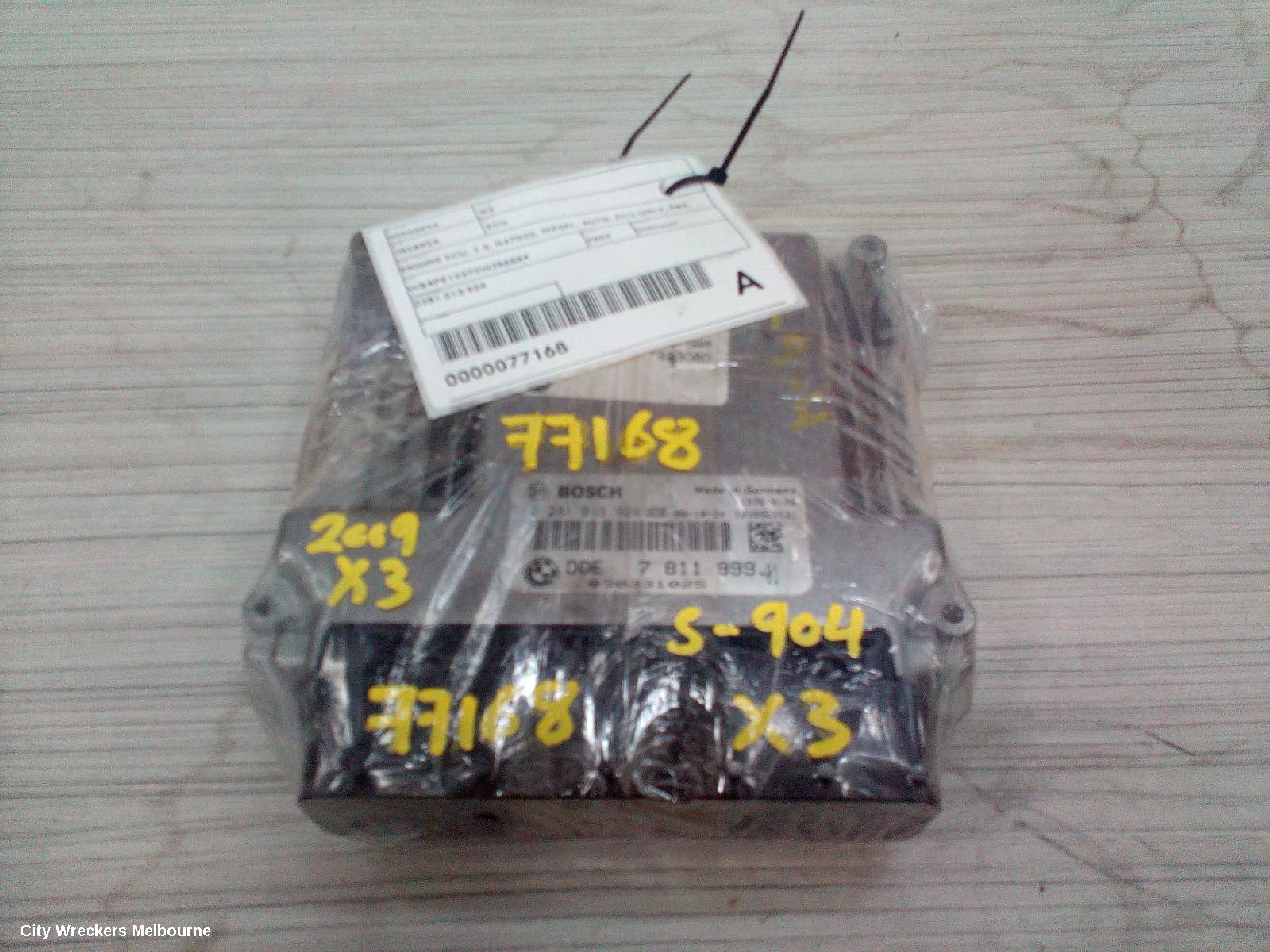 BMW X3 ECU, ENGINE ECU, 2.0, N47D20, DIESEL, AUTO, ECU ONLY, E83, 09/2007 - 11/2010 - Image 3