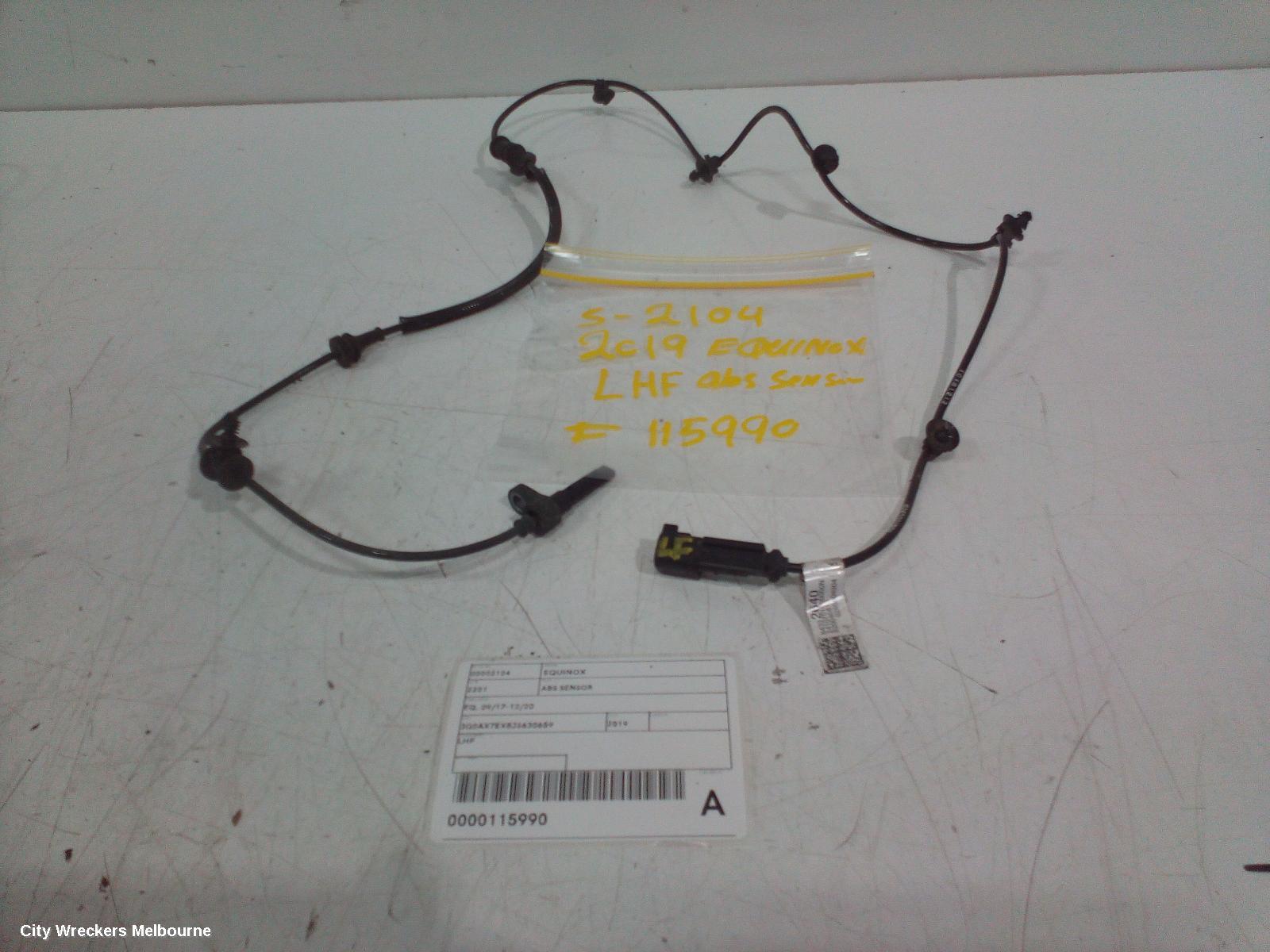 HOLDEN EQUINOX ABS SENSOR, EQ, LH FRONT, 09/2017 - 12/2020 - Image 2