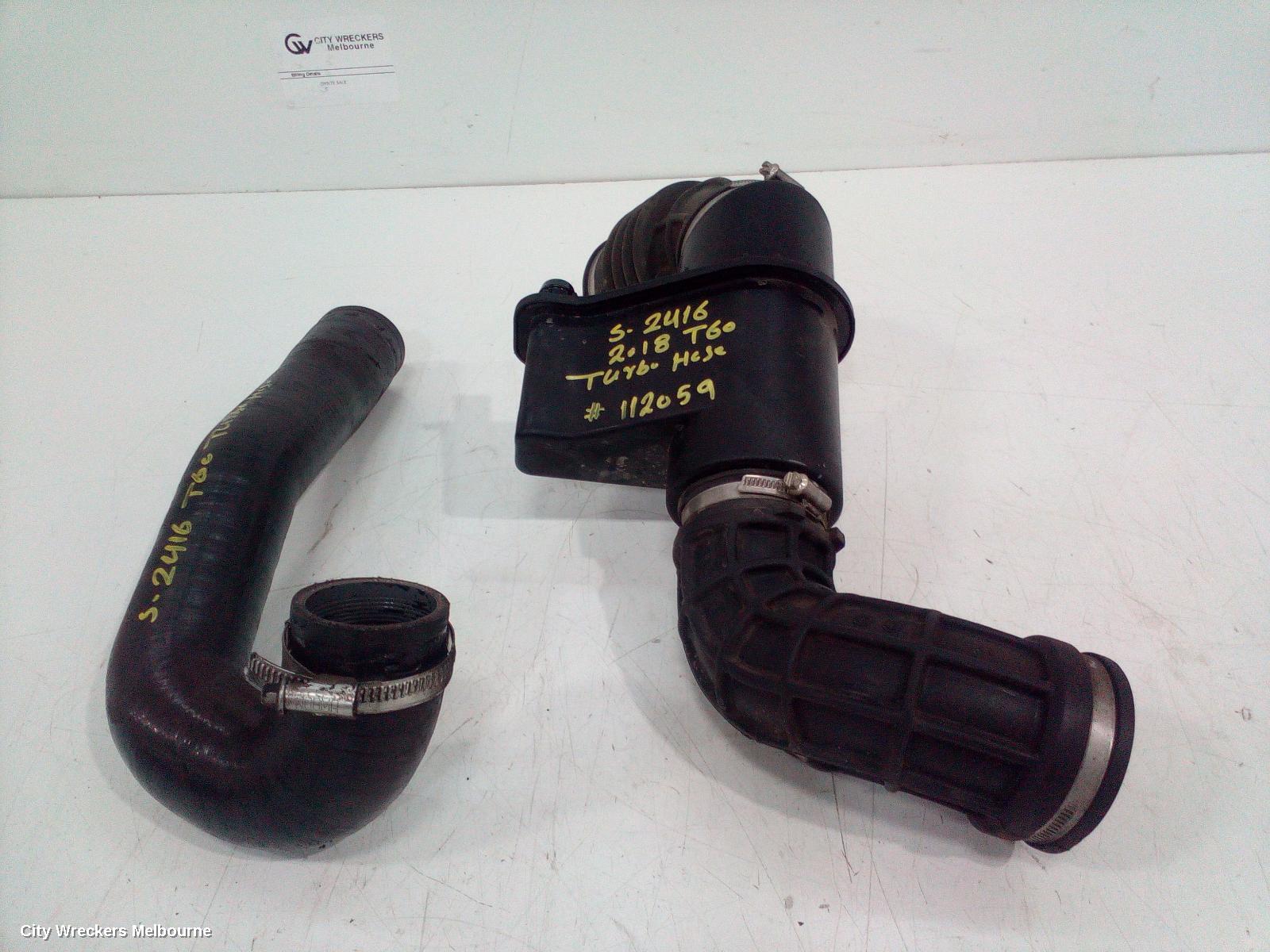 LDV T60, SK8C, 07/2017 ONWARDS, TURBO HOSE: 112059 - Image 1