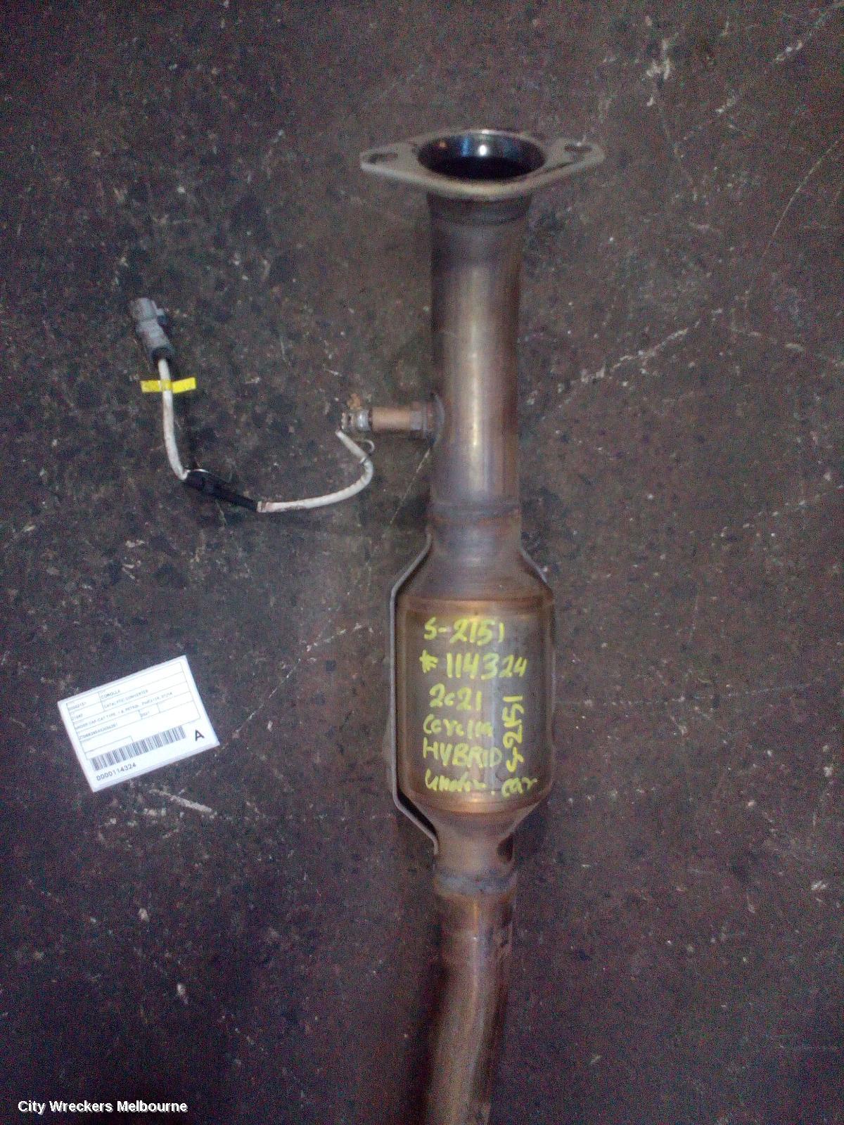 TOYOTA COROLLA CATALYTIC CONVERTER, UNDER CAR-CAT TYPE, 1.8, PETROL, ZWE211R, 07/2018 ONWARDS - Image 3