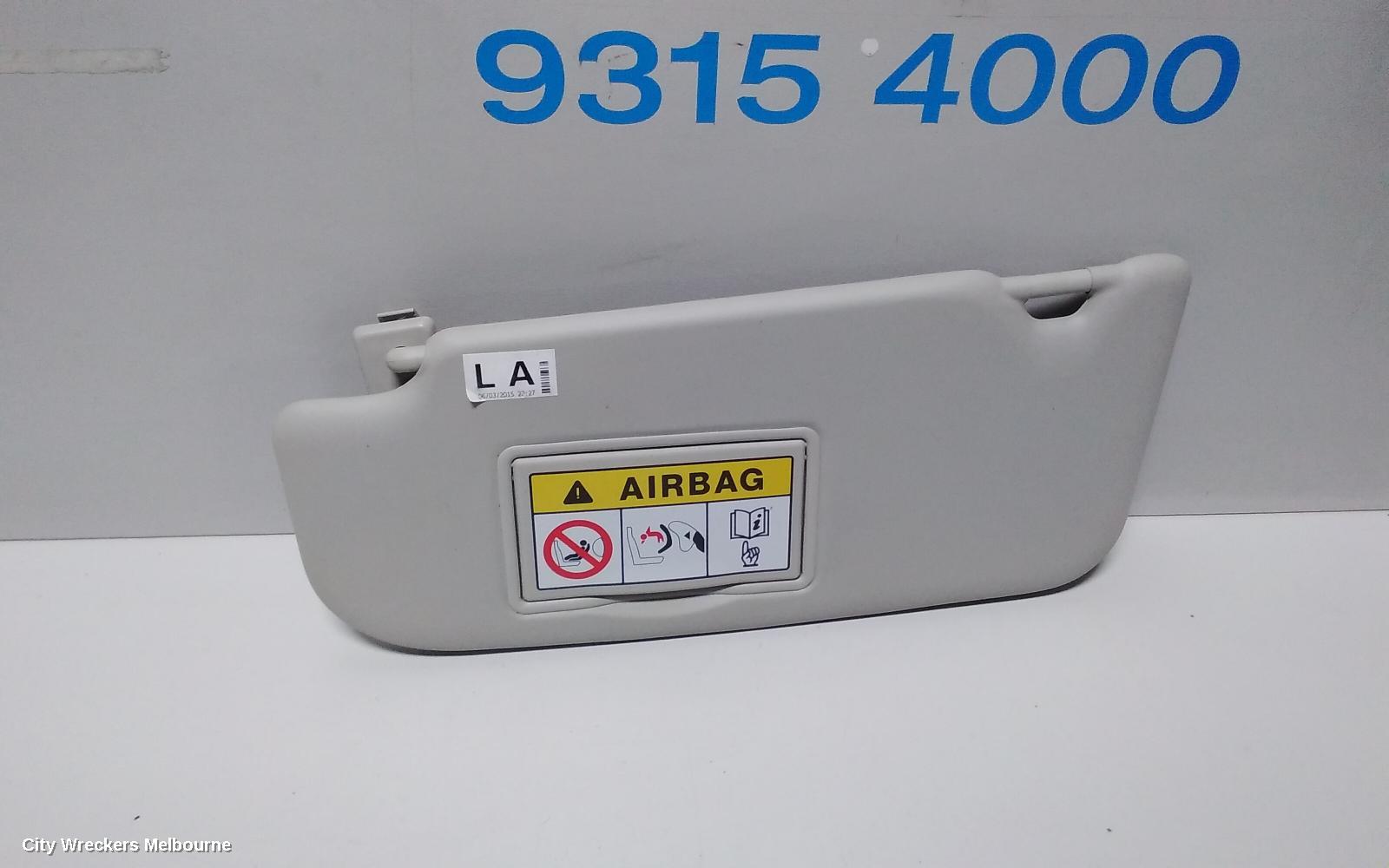 NISSAN QASHQAI SUNVISOR, J11, LH SIDE, 06/2014 ONWARDS - Image 2