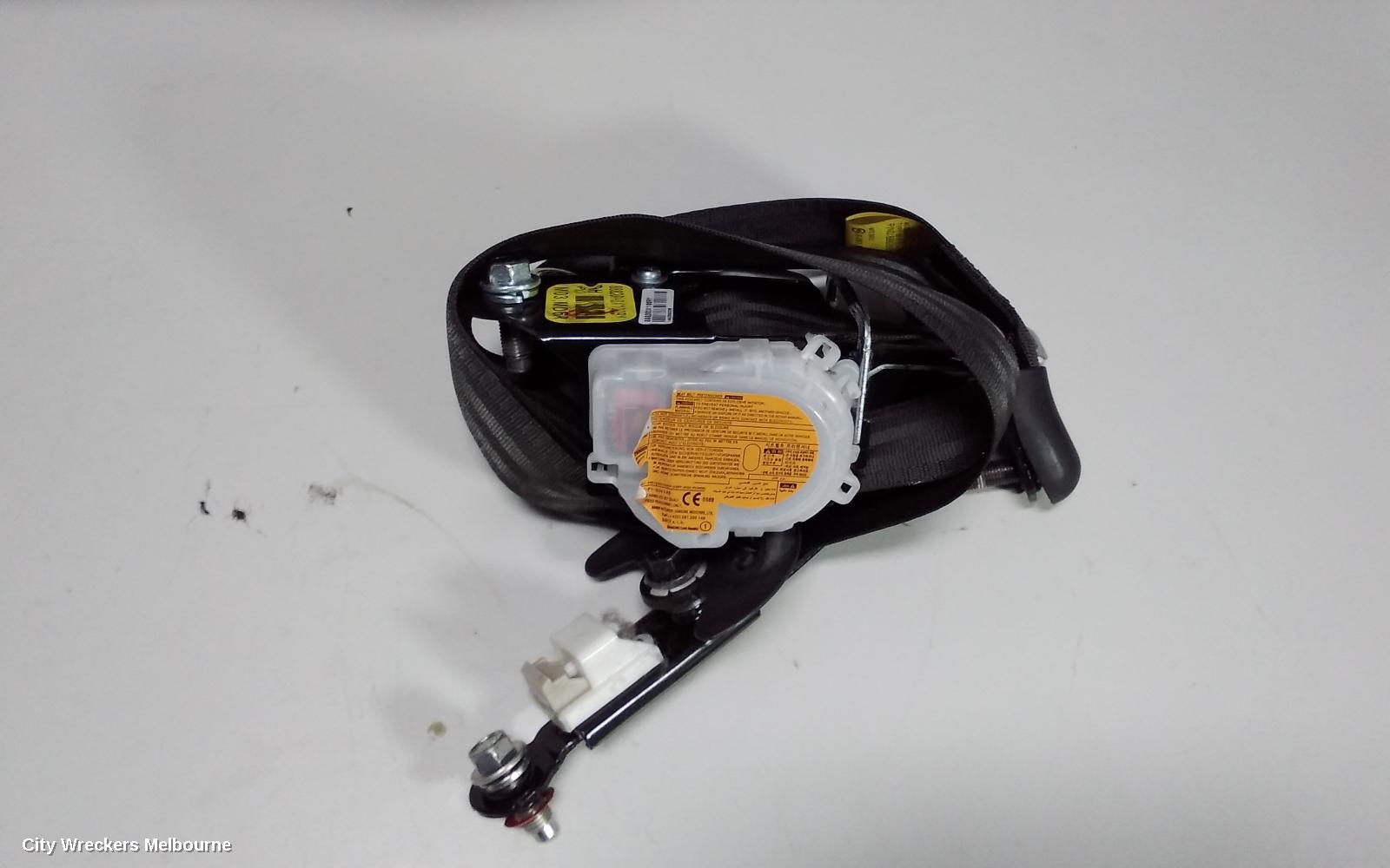 HYUNDAI ELANTRA SEATBELT/STALK, RH FRONT, SEAT BELT ONLY, MD, 03/2011 - 11/2015 - Image 1