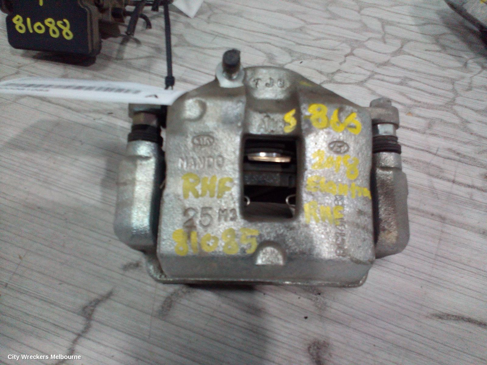 HYUNDAI ELANTRA CALIPER, RH FRONT, 2.0, PETROL, AD, 12/2015 - 12/2020 - Image 1