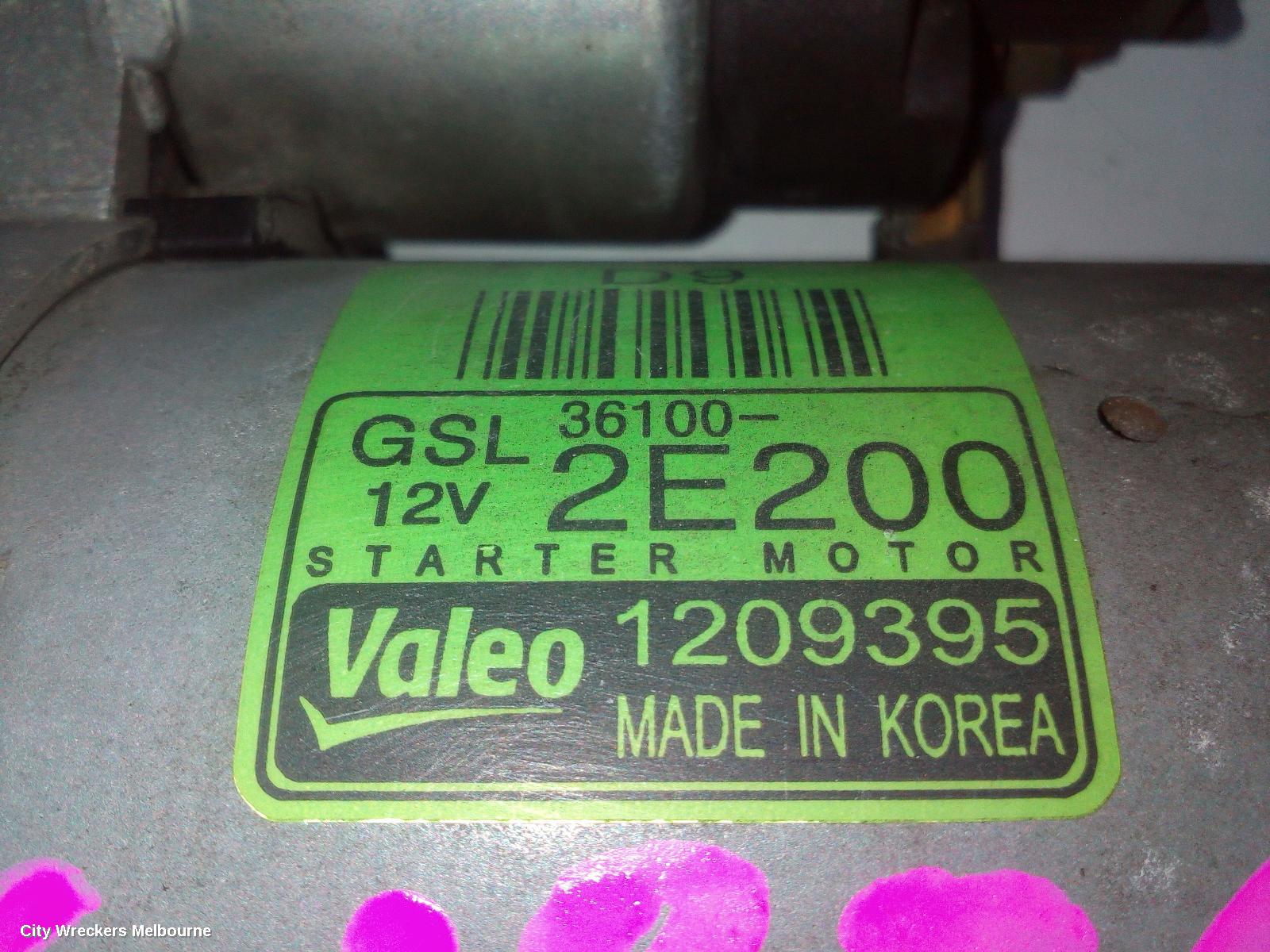 KIA CERATO STARTER, PETROL, 2.0, G4NA, YD, 03/2016 - 05/2018 - Image 3