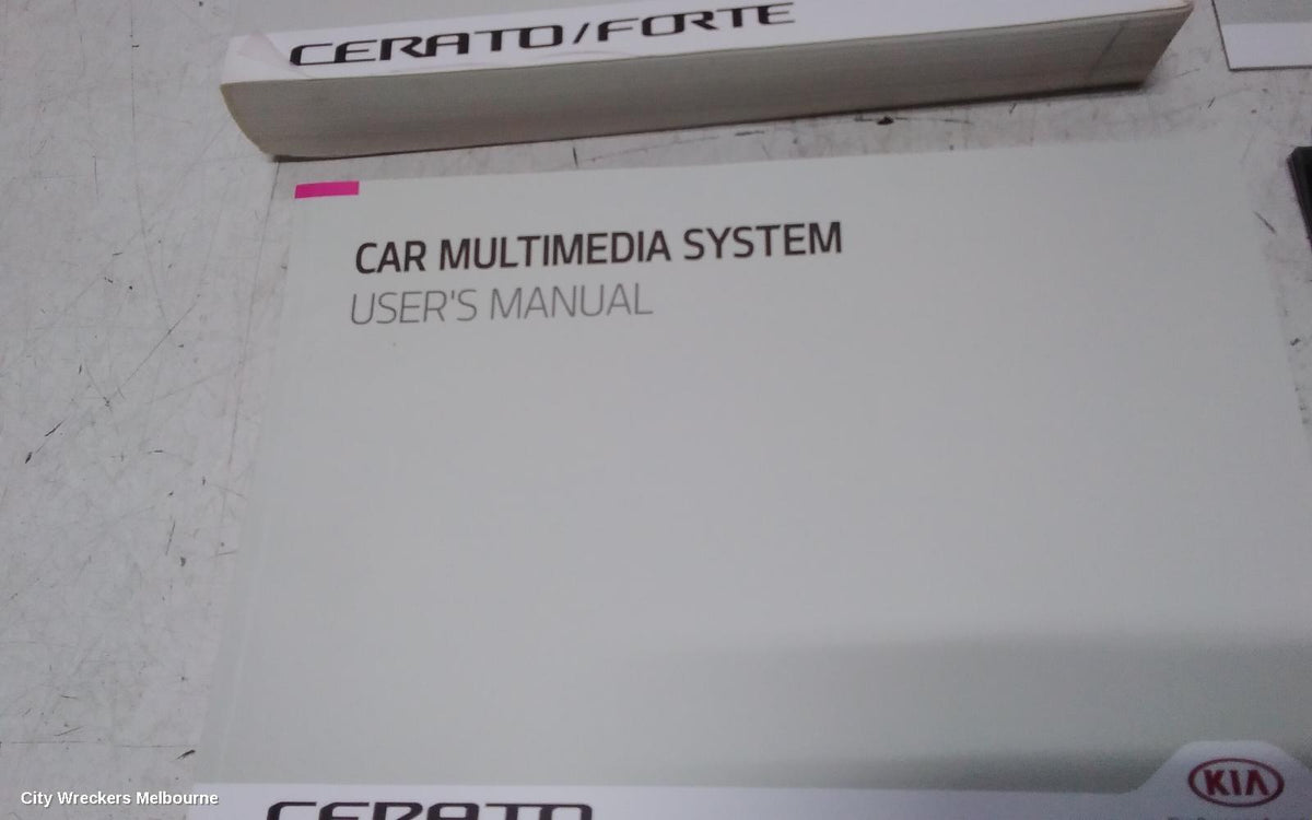 KIA CERATO OWNERS HANDBOOK, BD, 04/2018 - 09/2024 - Image 3
