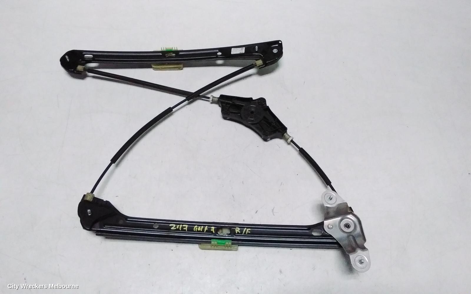 VOLKSWAGEN GOLF RIGHT FRONT WINDOW REG/MOTOR, GEN 7, 5DR HATCH/WAGON, 03/2013 - 08/2020 - Image 2